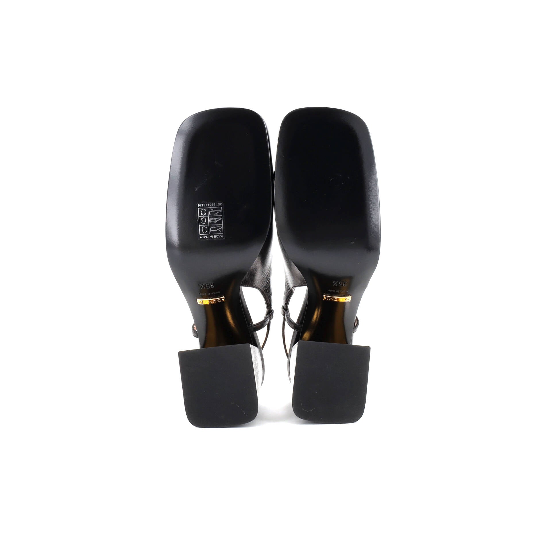 Women's Horsebit Slingback Pumps Leather