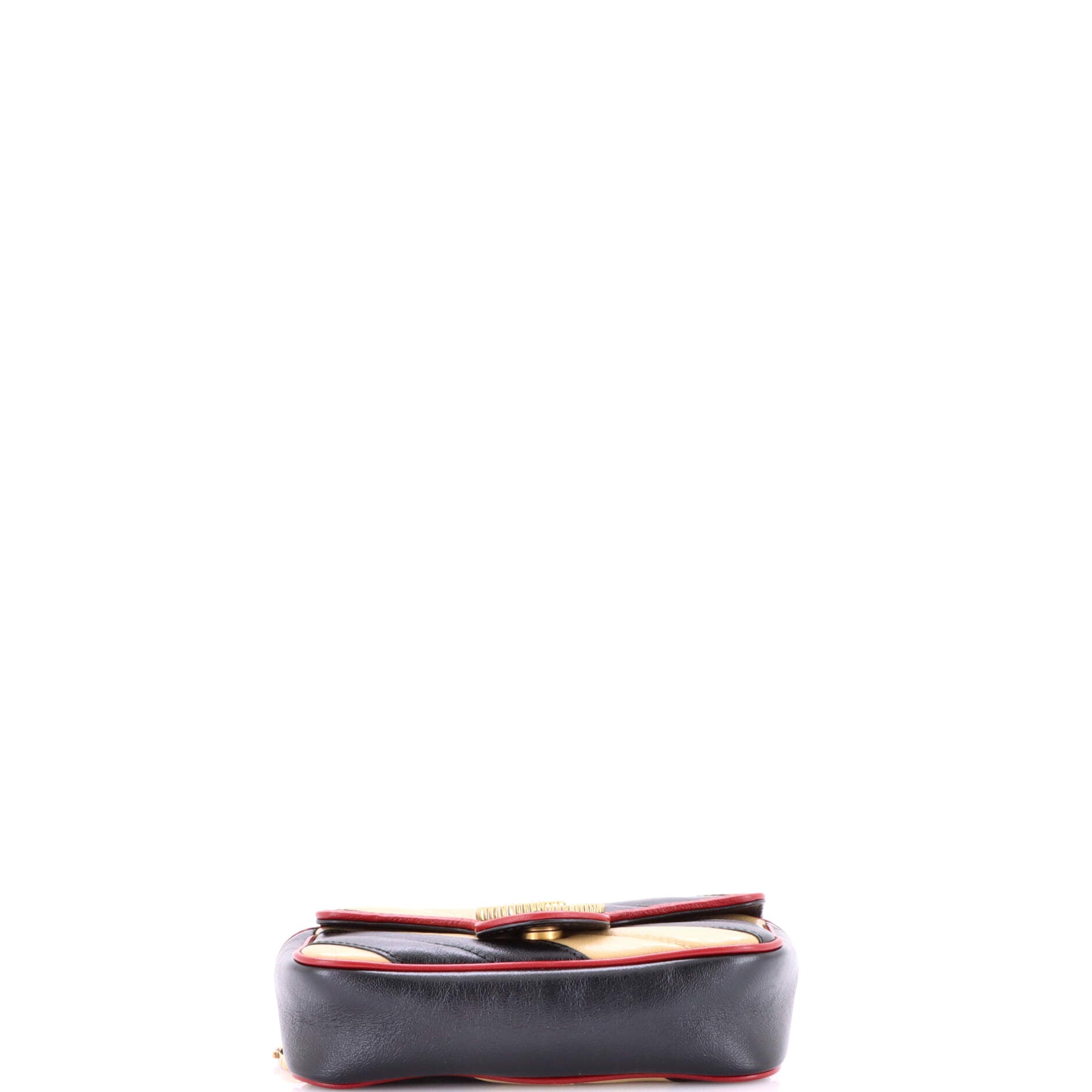 GG Marmont Flap Bag Diagonal Quilted Leather Mini