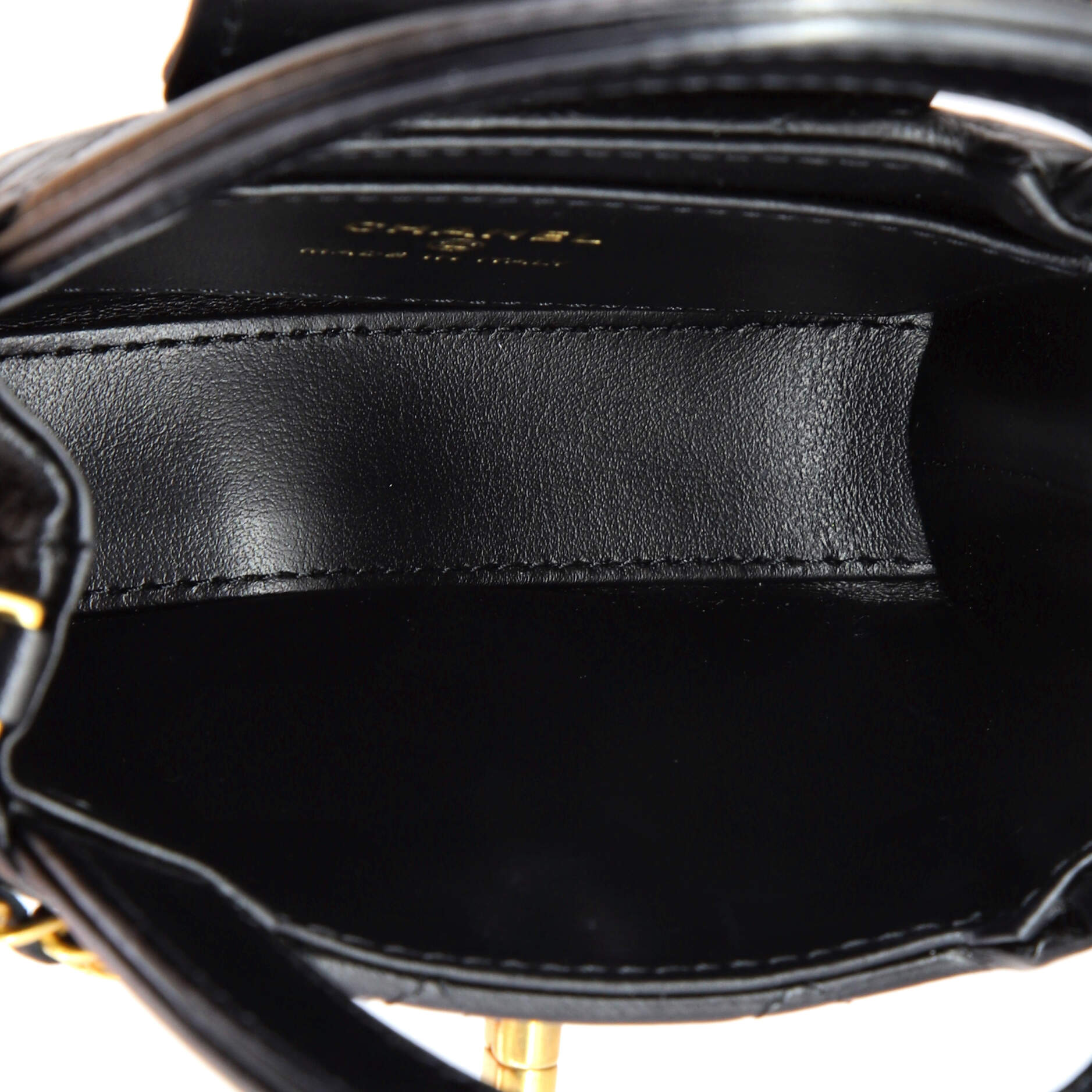 Kelly Top Handle Shopping Bag Quilted Shiny Aged Calfskin Nano