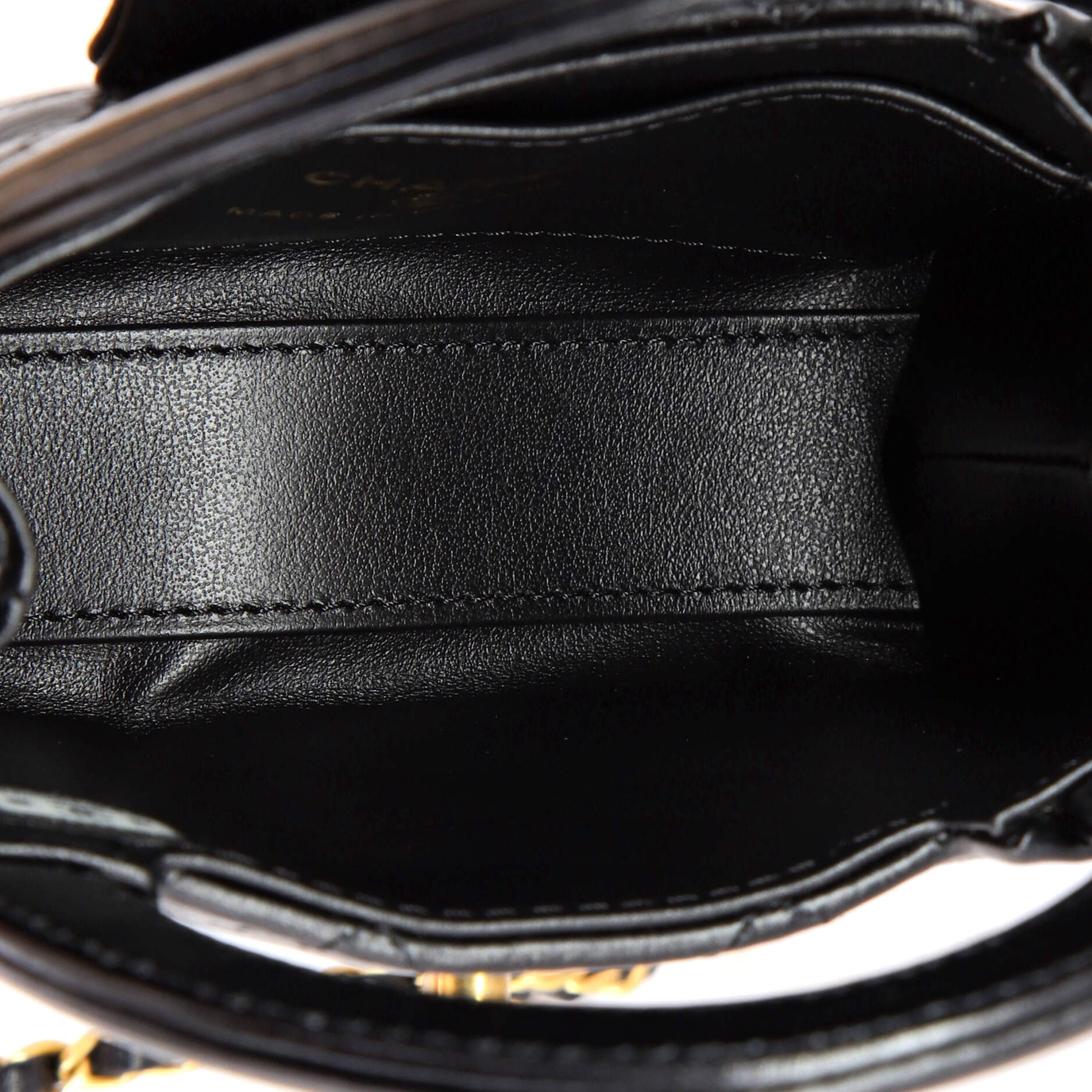 Kelly Top Handle Shopping Bag Quilted Shiny Aged Calfskin Nano
