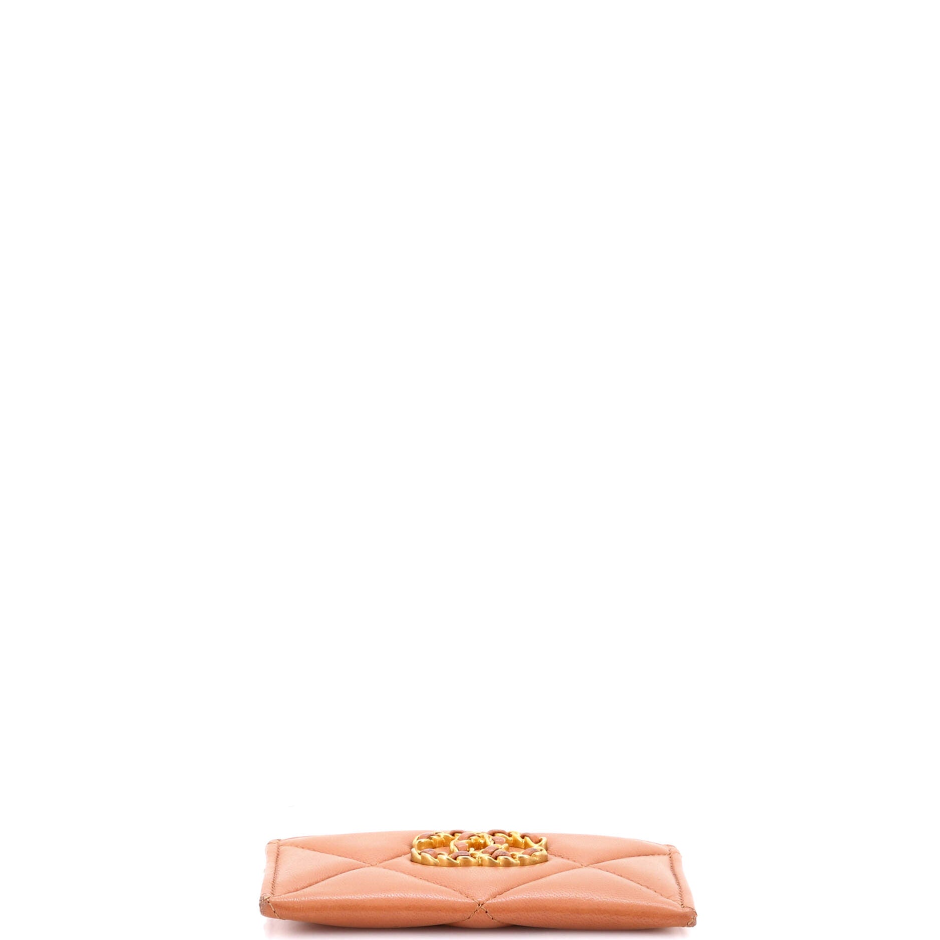 19 Card Holder Quilted Leather