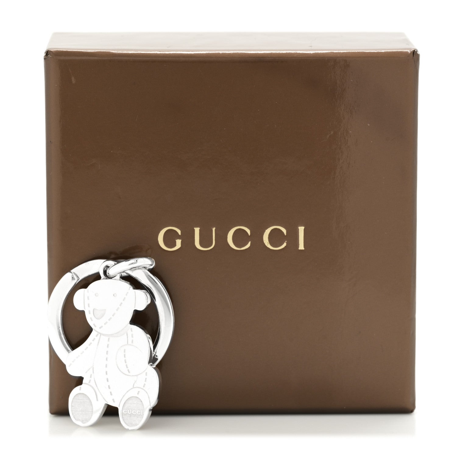 Sterling Silver Teddybear Key Chain