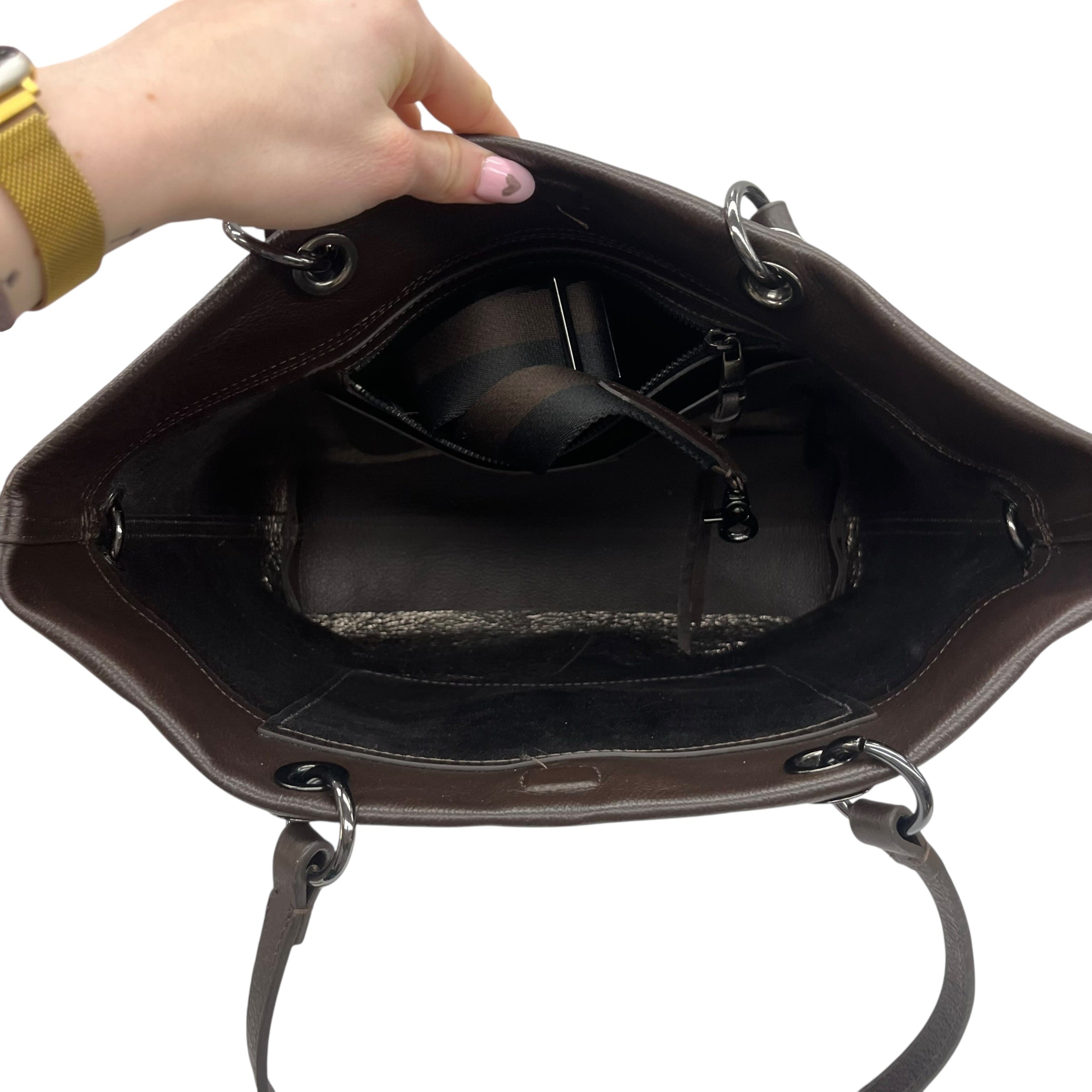 Tote Leather By Botkier In Brown, Size:Medium
