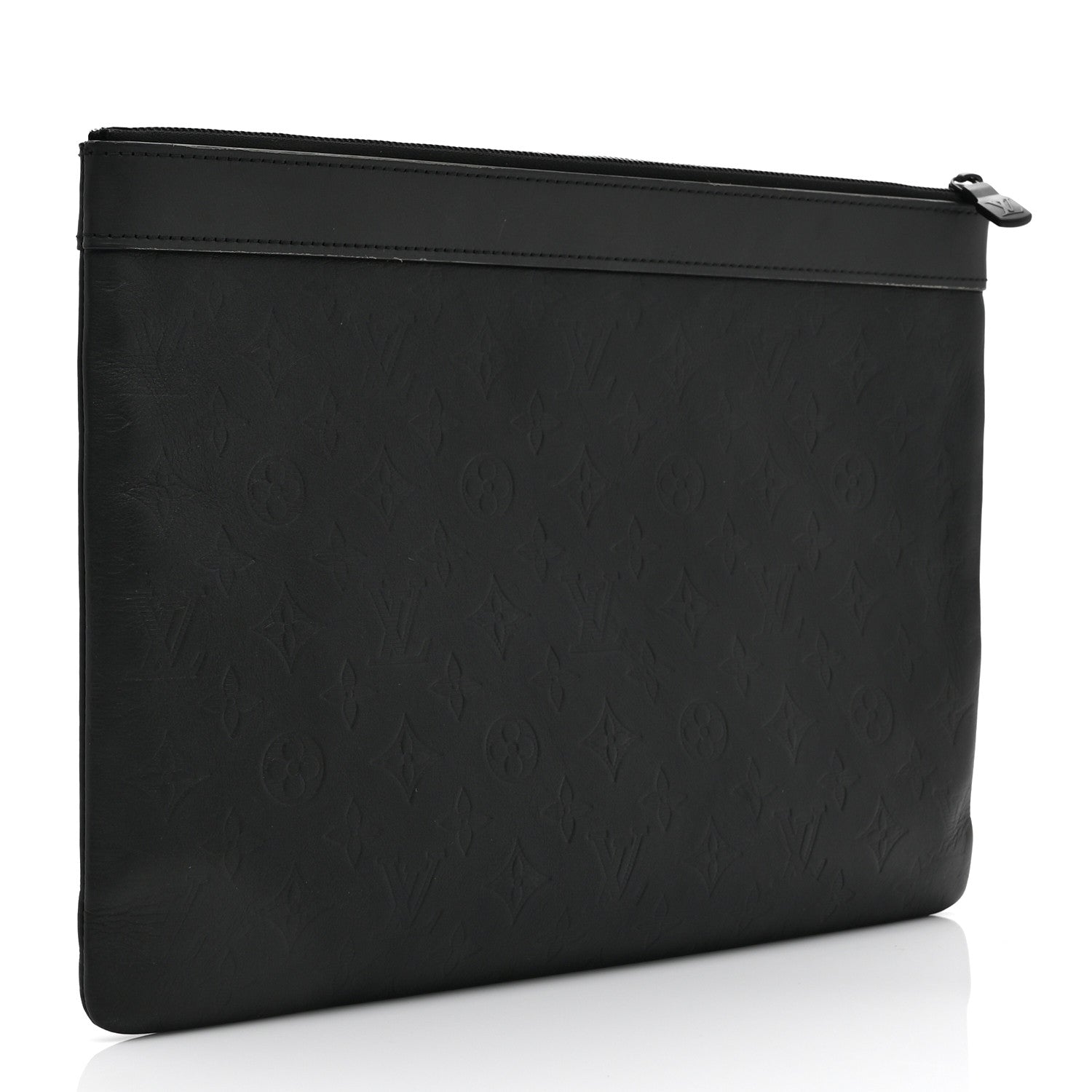 Calfskin Monogram Shadow Discovery Pochette Black