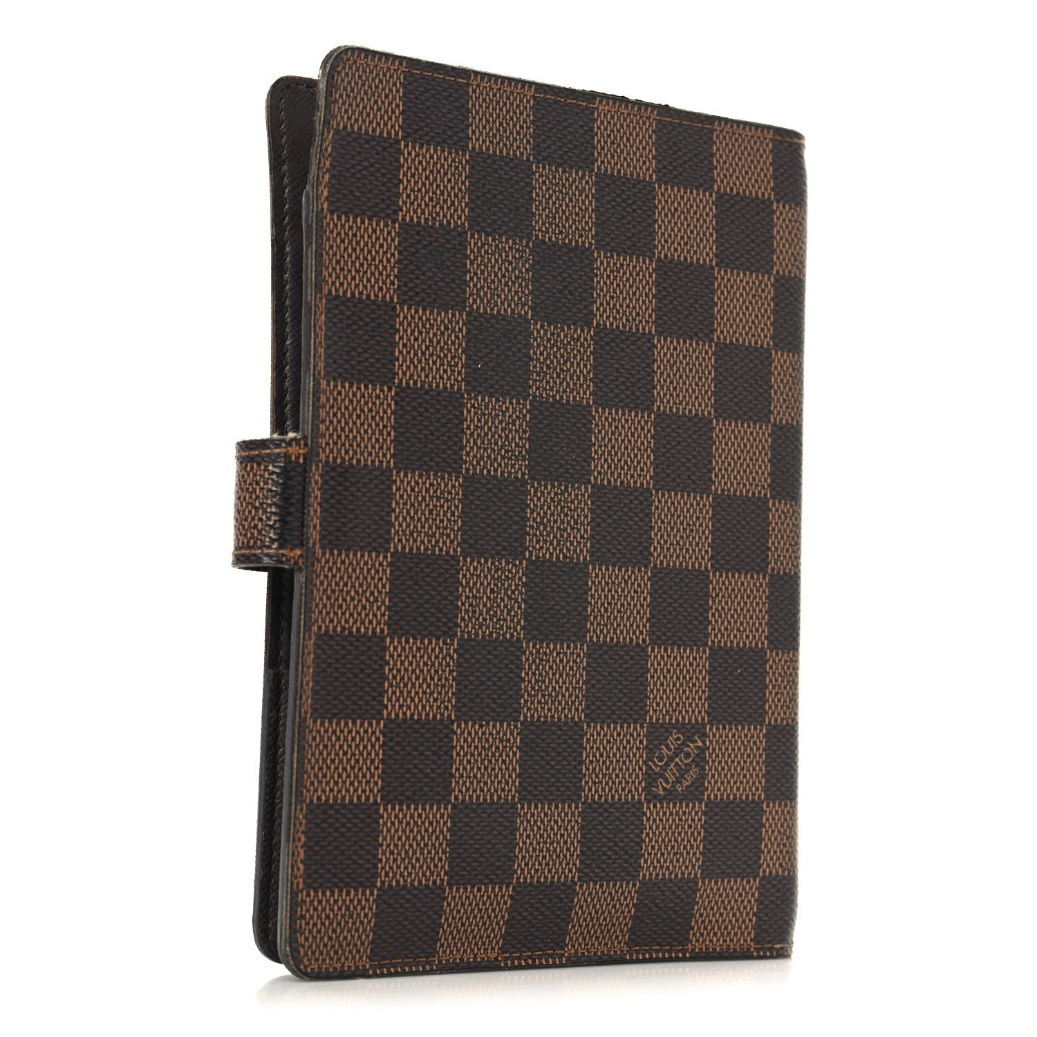Damier Ebene Medium Ring Agenda Cover