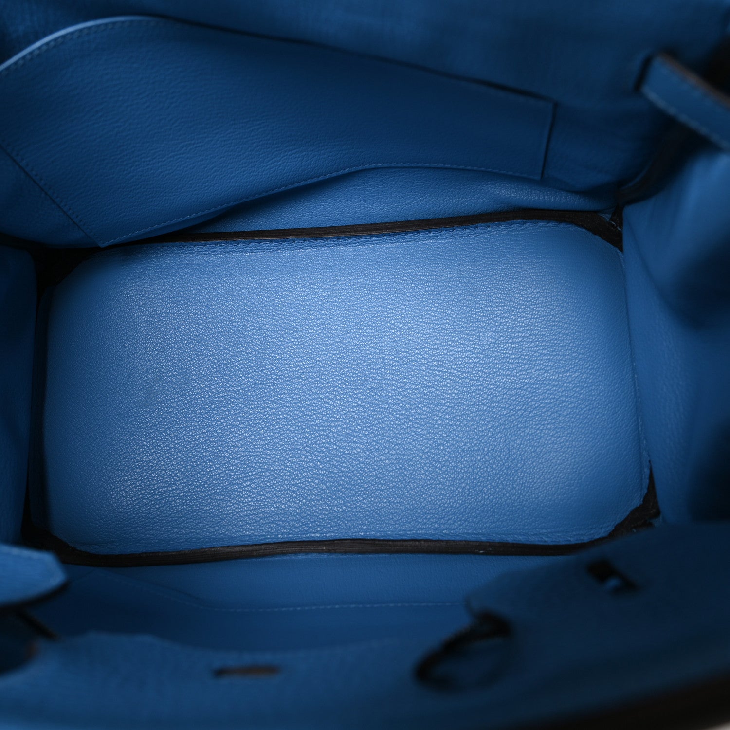 Taurillon Clemence Birkin 30 Bleu Paradis