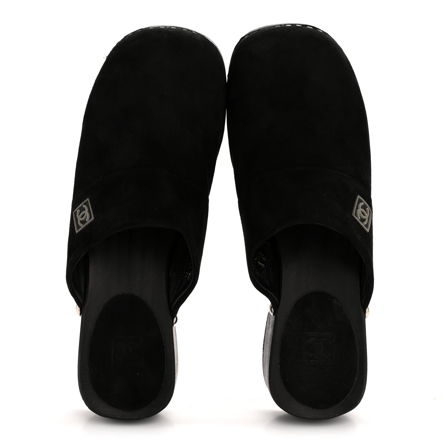Suede CC Clogs 37 Black