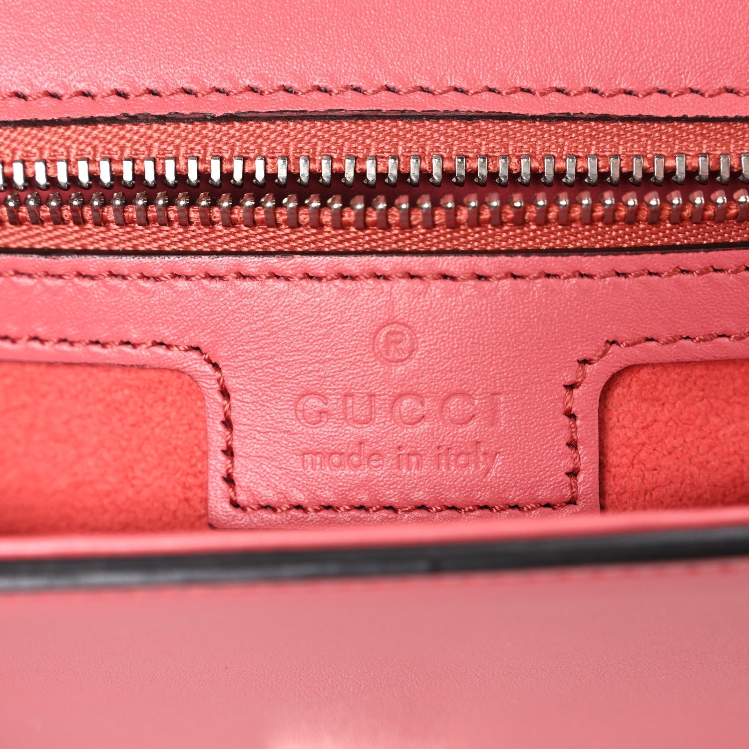 Senna Calfskin Petite GG Top Handle Shoulder Bag Pink