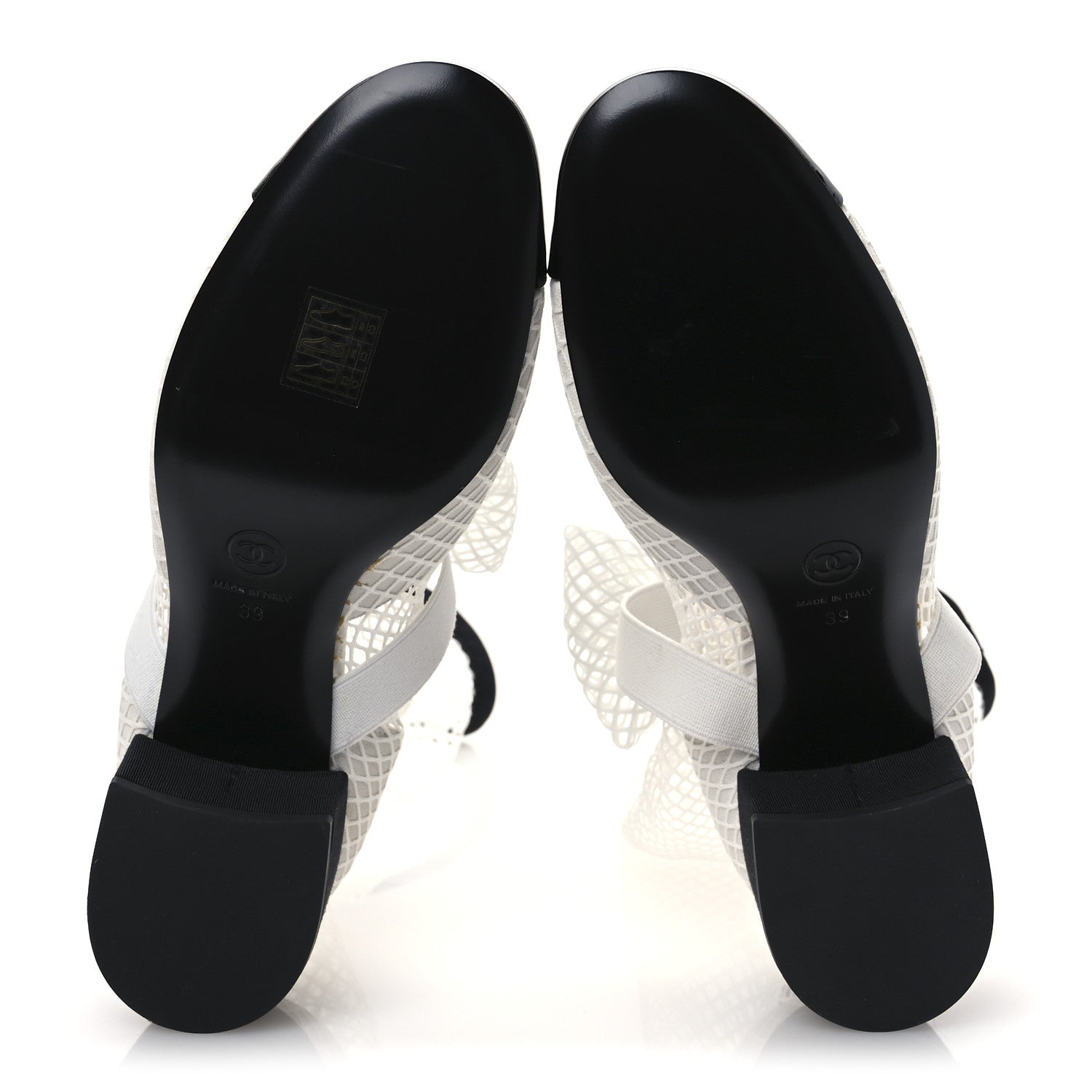 Mesh Kid Suede Patent Mary Jane Short Boots 39 White Black
