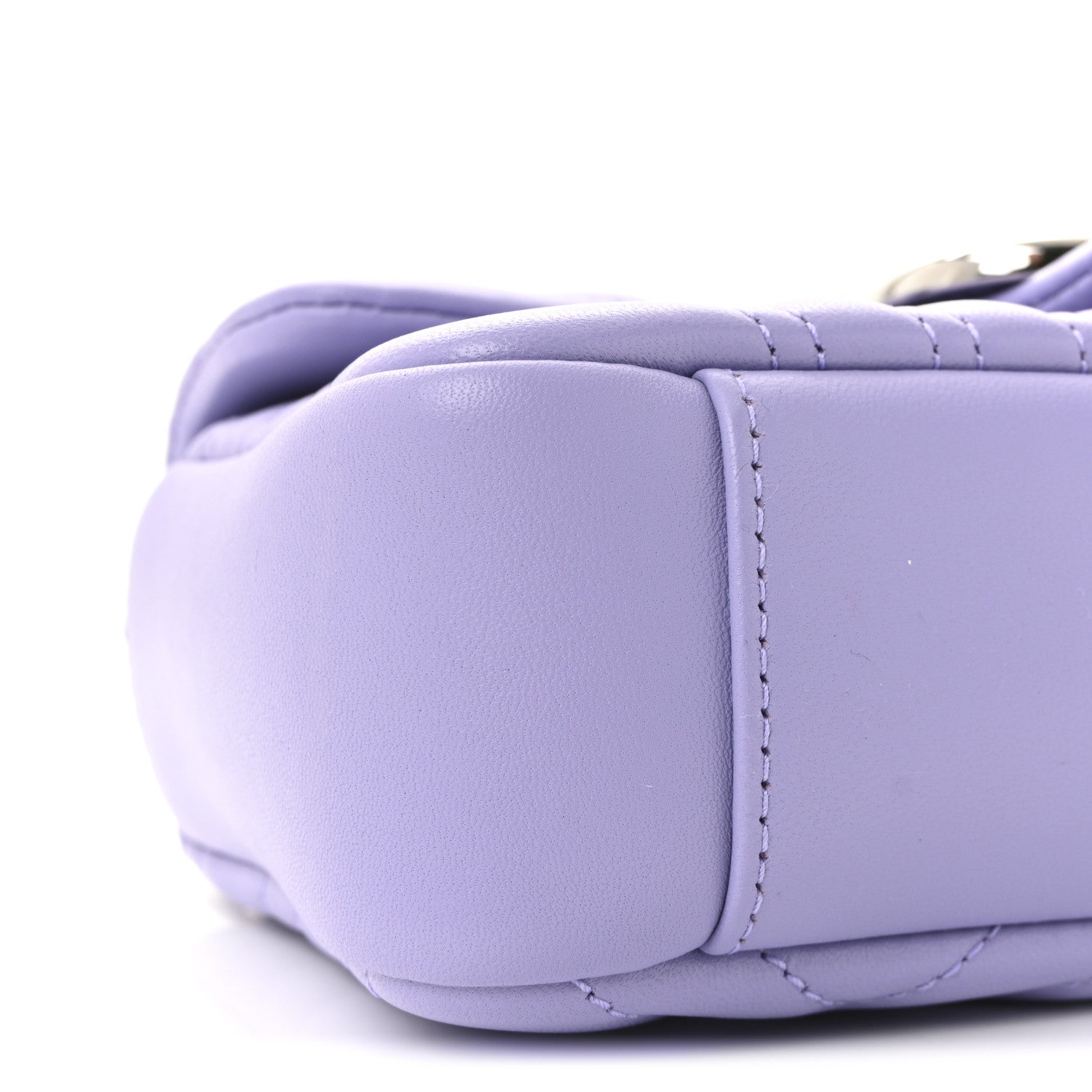 Lambskin Matelasse Small GG Marmont Shoulder Bag Lapis