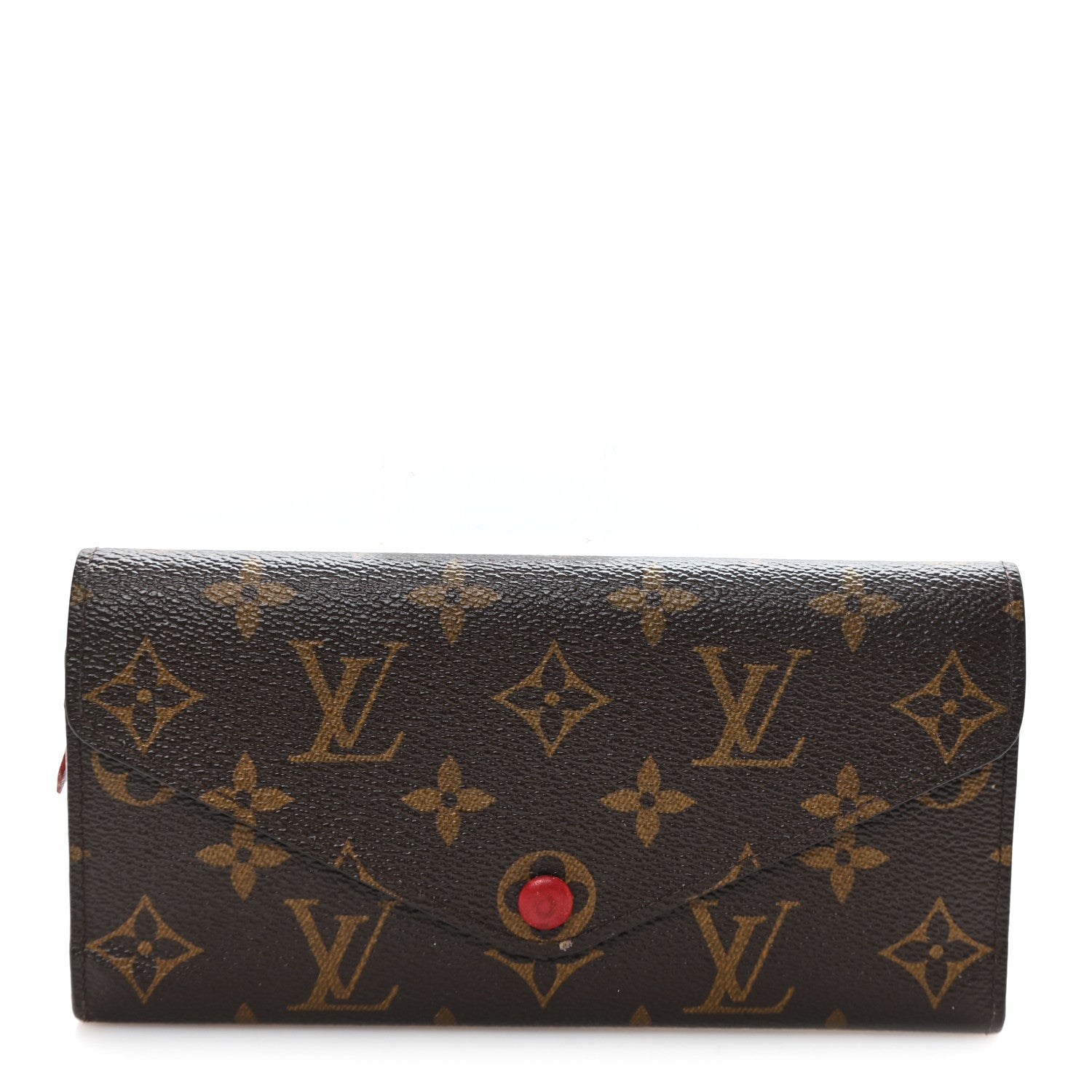 Monogram Josephine Wallet Red