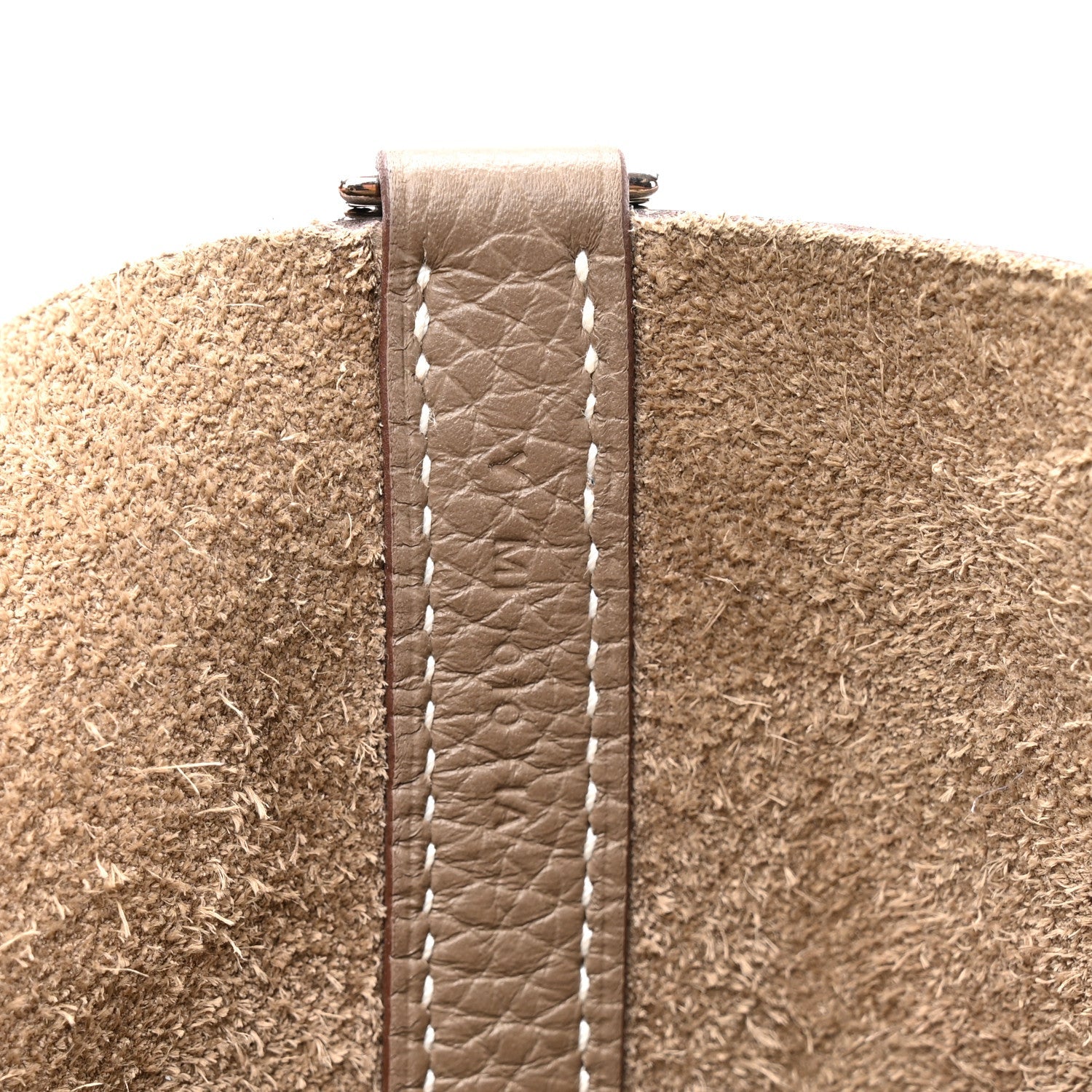 Taurillon Clemence Picotin Lock 22 MM Etoupe