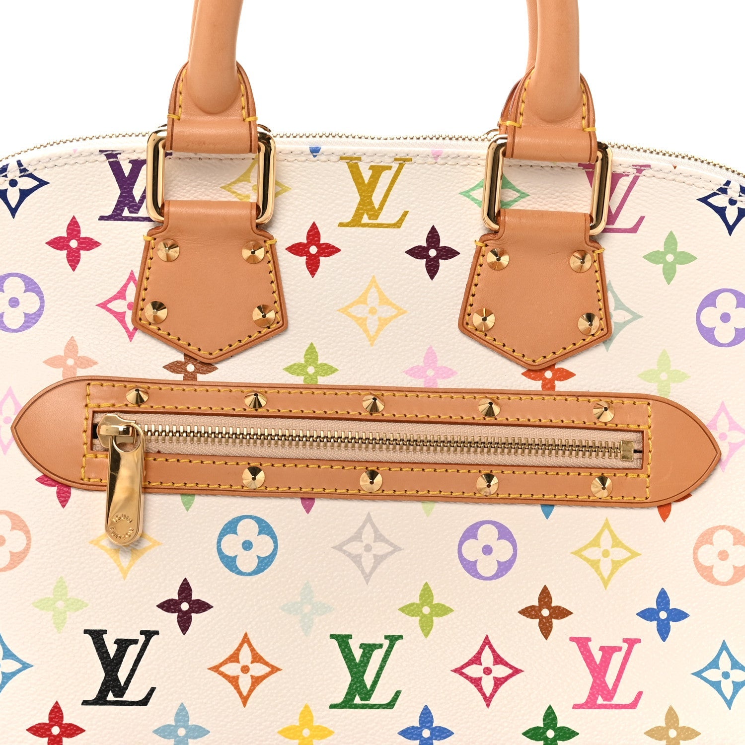 Monogram Multicolor Alma White