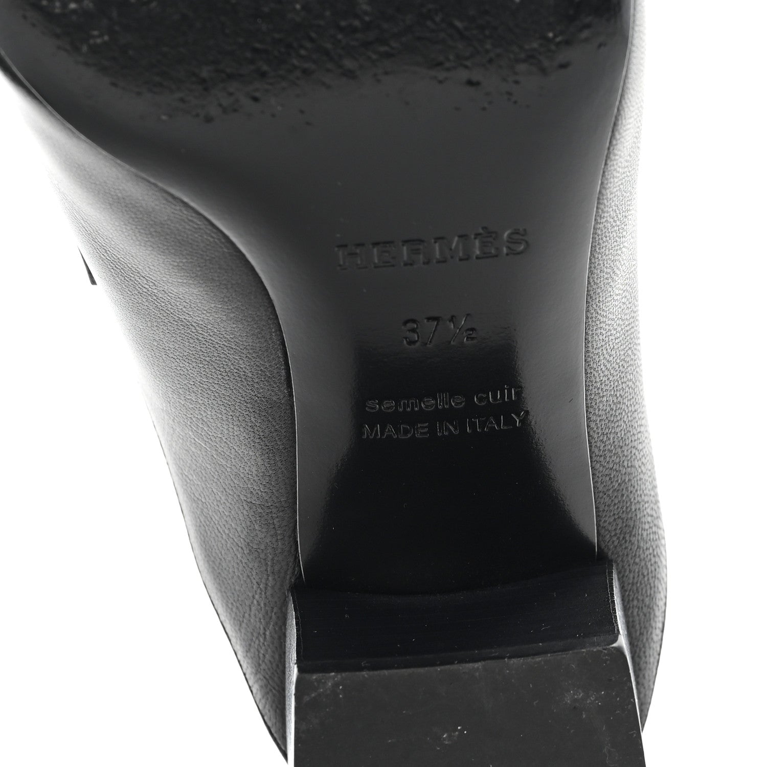 Goatskin Paradis Mules 37.5 Black
