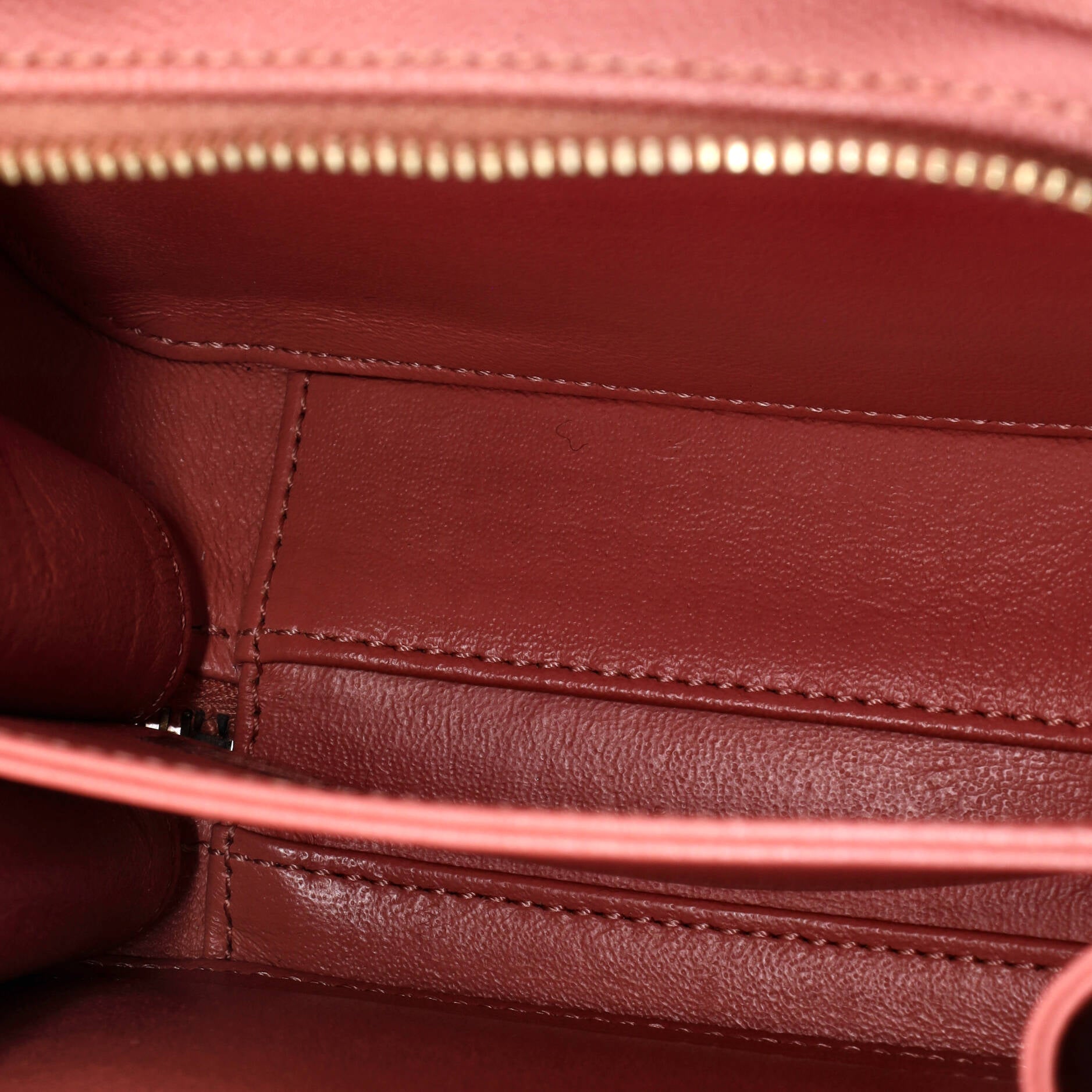 Filigree Vanity Case Quilted Caviar Small