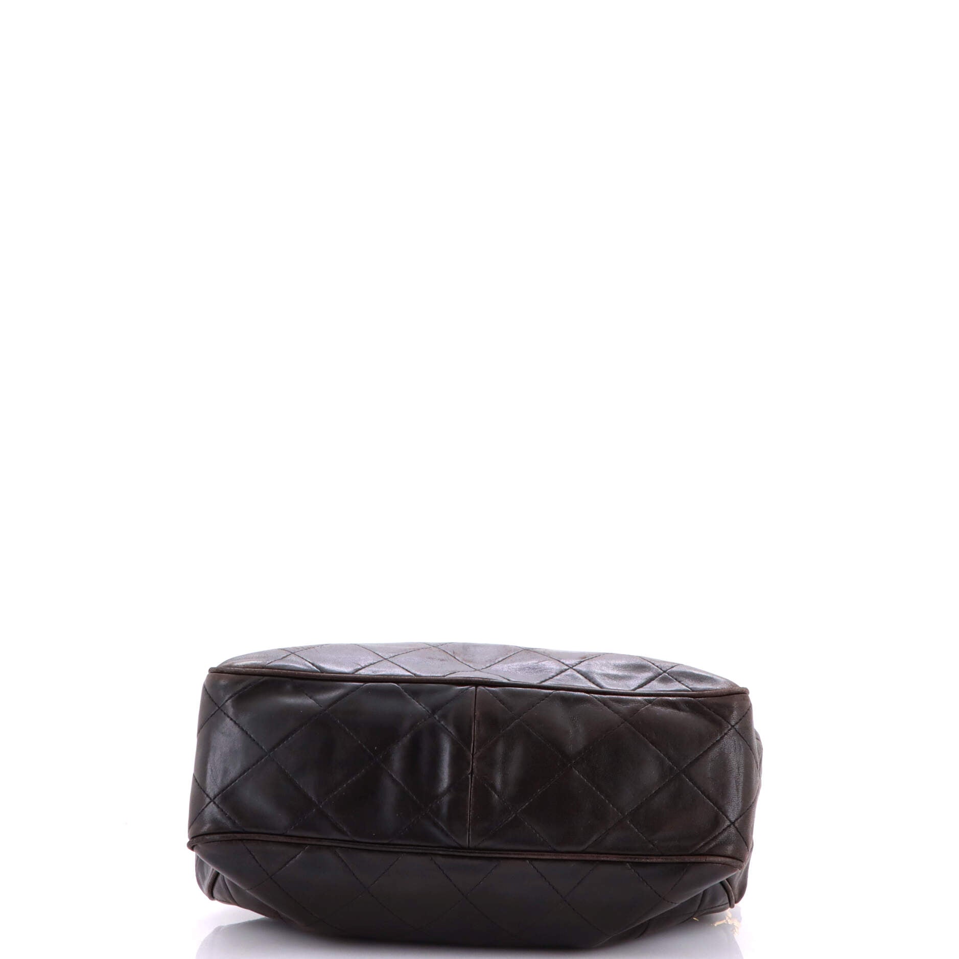 Vintage Front Pocket Camera Bag Quilted Caviar Small