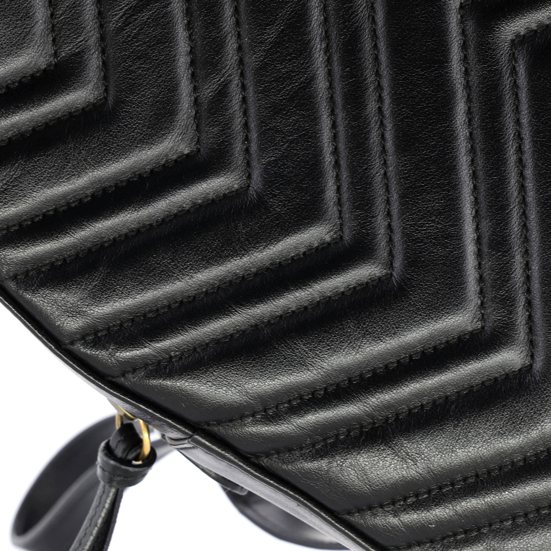 GG Marmont Backpack Matelasse Leather Small