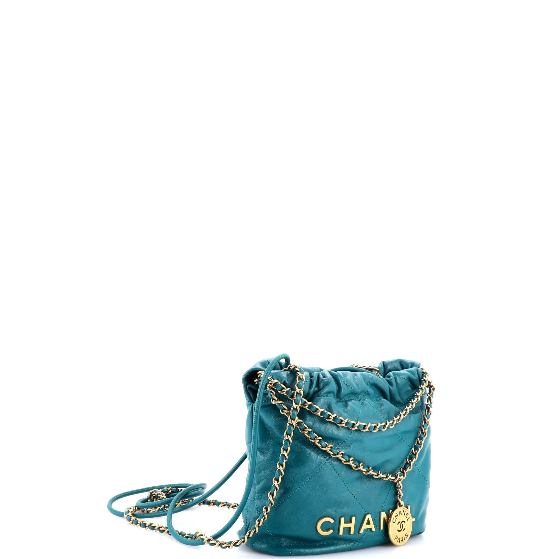 22 Chain Hobo Quilted Calfskin Mini