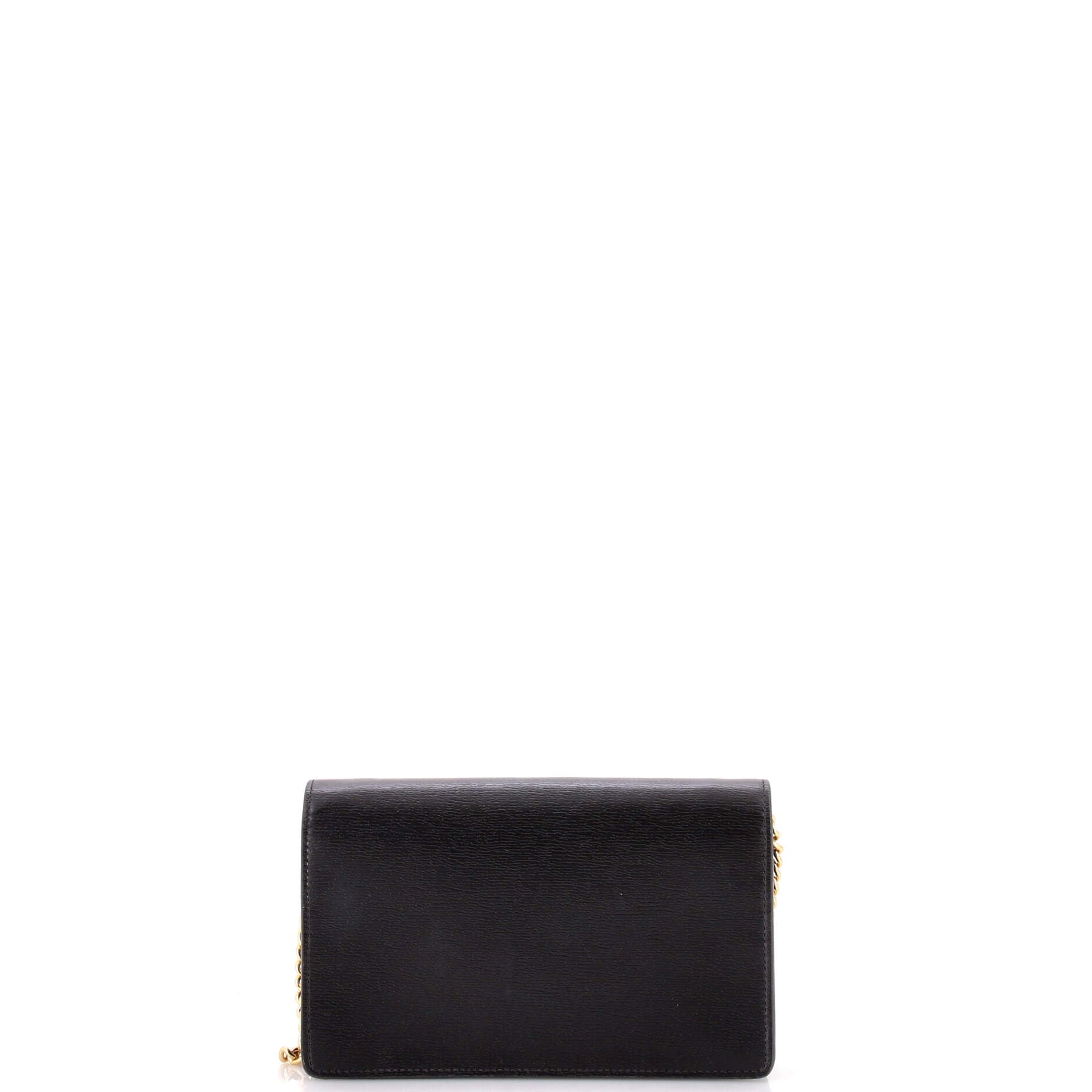Petite GG Marmont Chain Wallet Leather Mini
