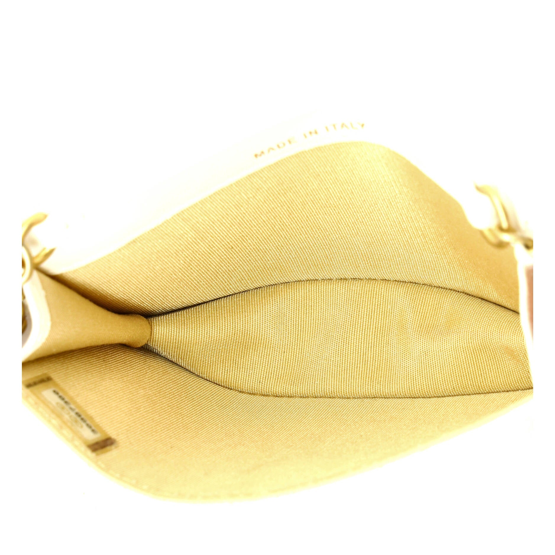 Pearl Crush Flap Clutch with Chain Quilted Lambskin Mini