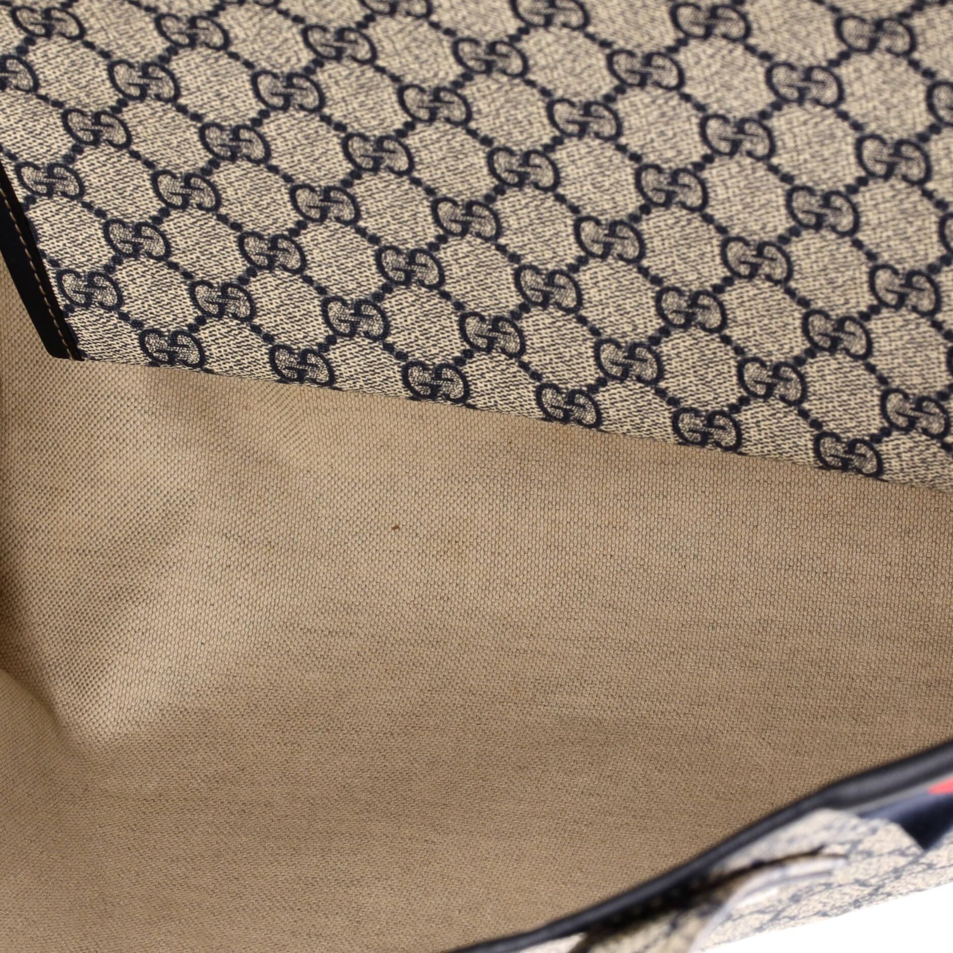 Web Loop Tote GG Coated Canvas Medium