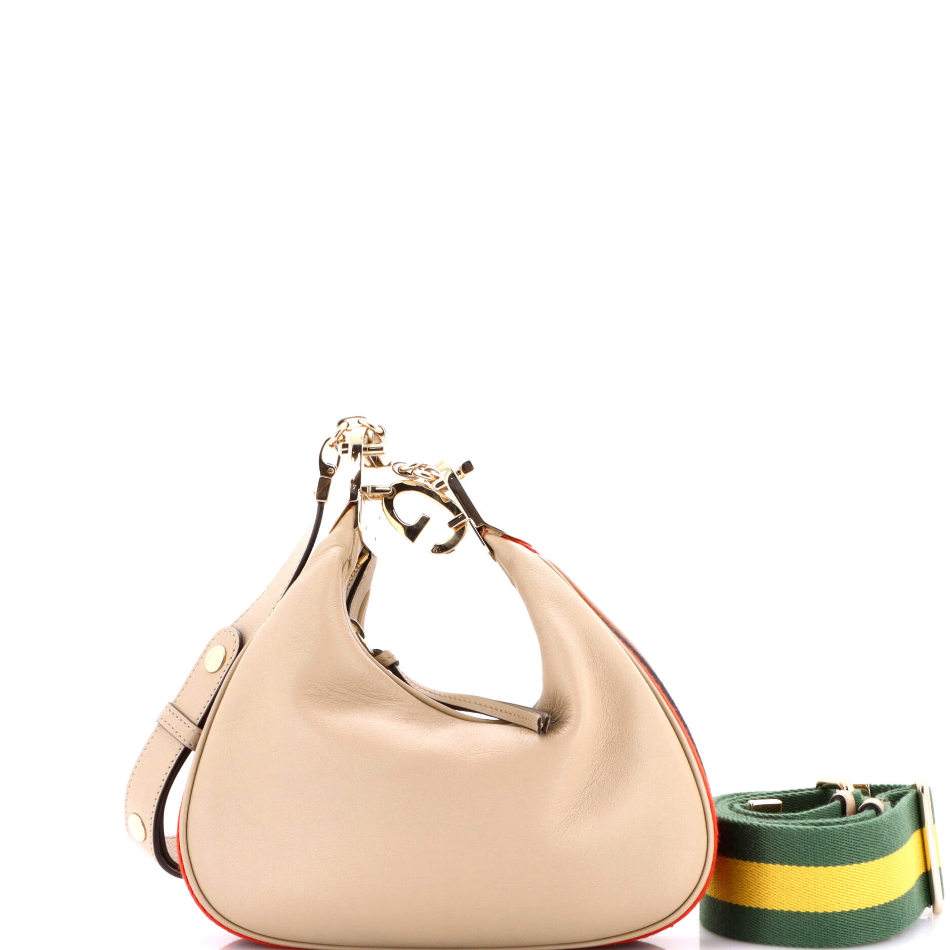 Attache Shoulder Bag Leather Small