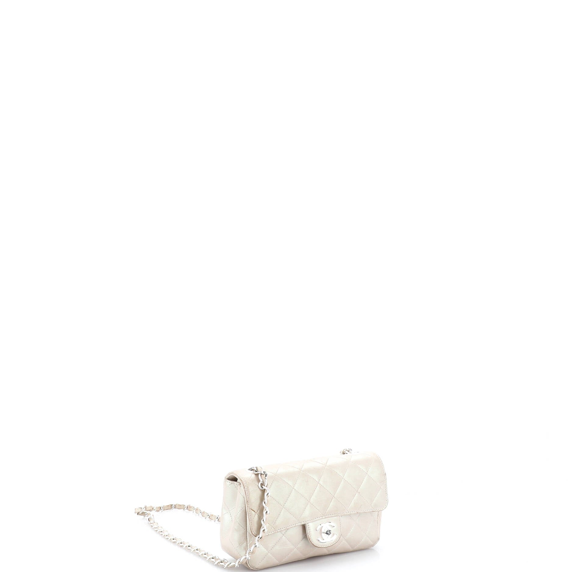Classic Single Flap Bag Quilted Lambskin Mini