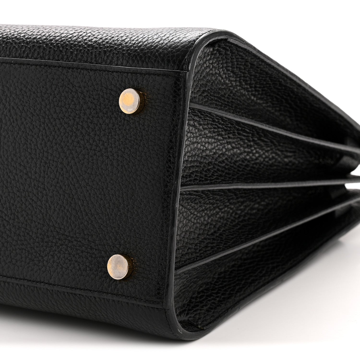 Calfskin Small Sac De Jour Black