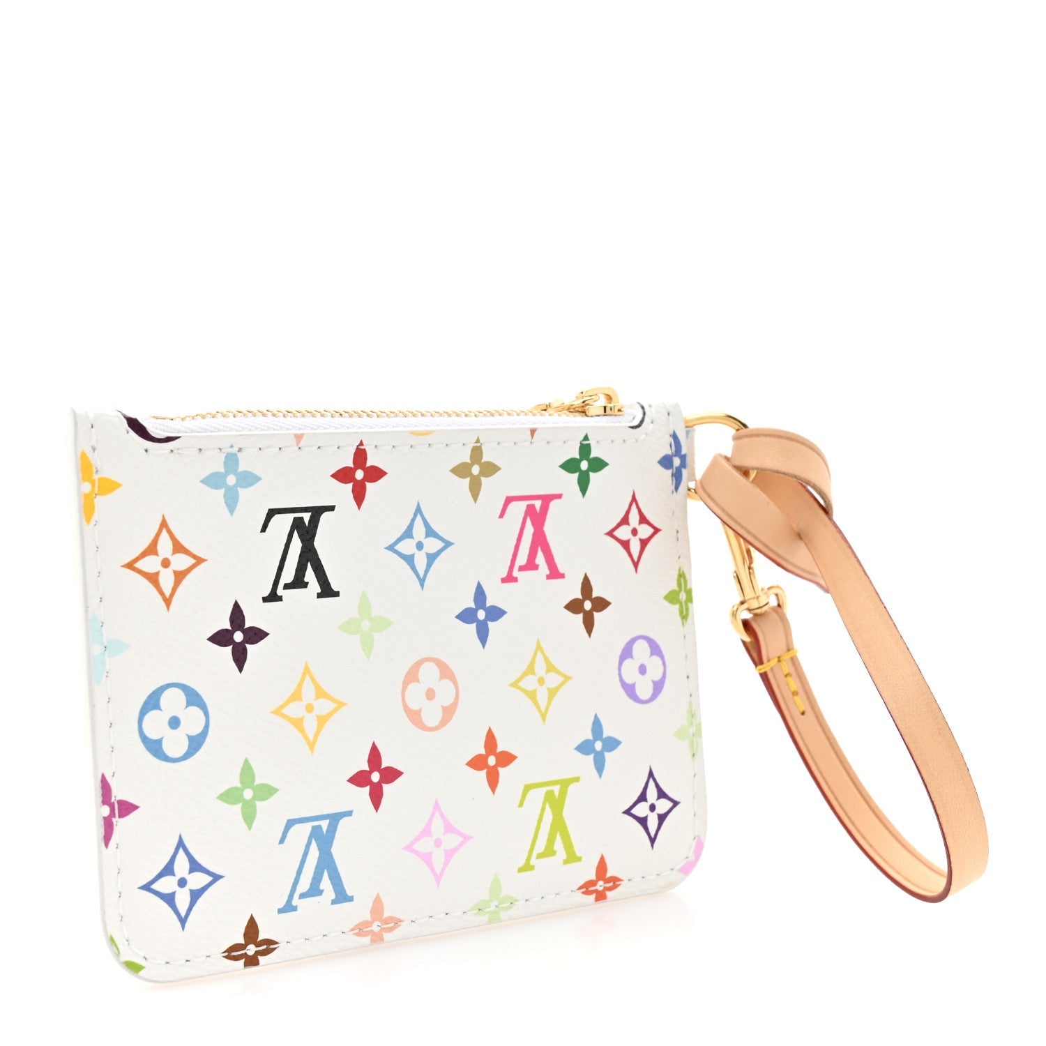 LV x TM Monogram Multicolor All In BB Pochette White