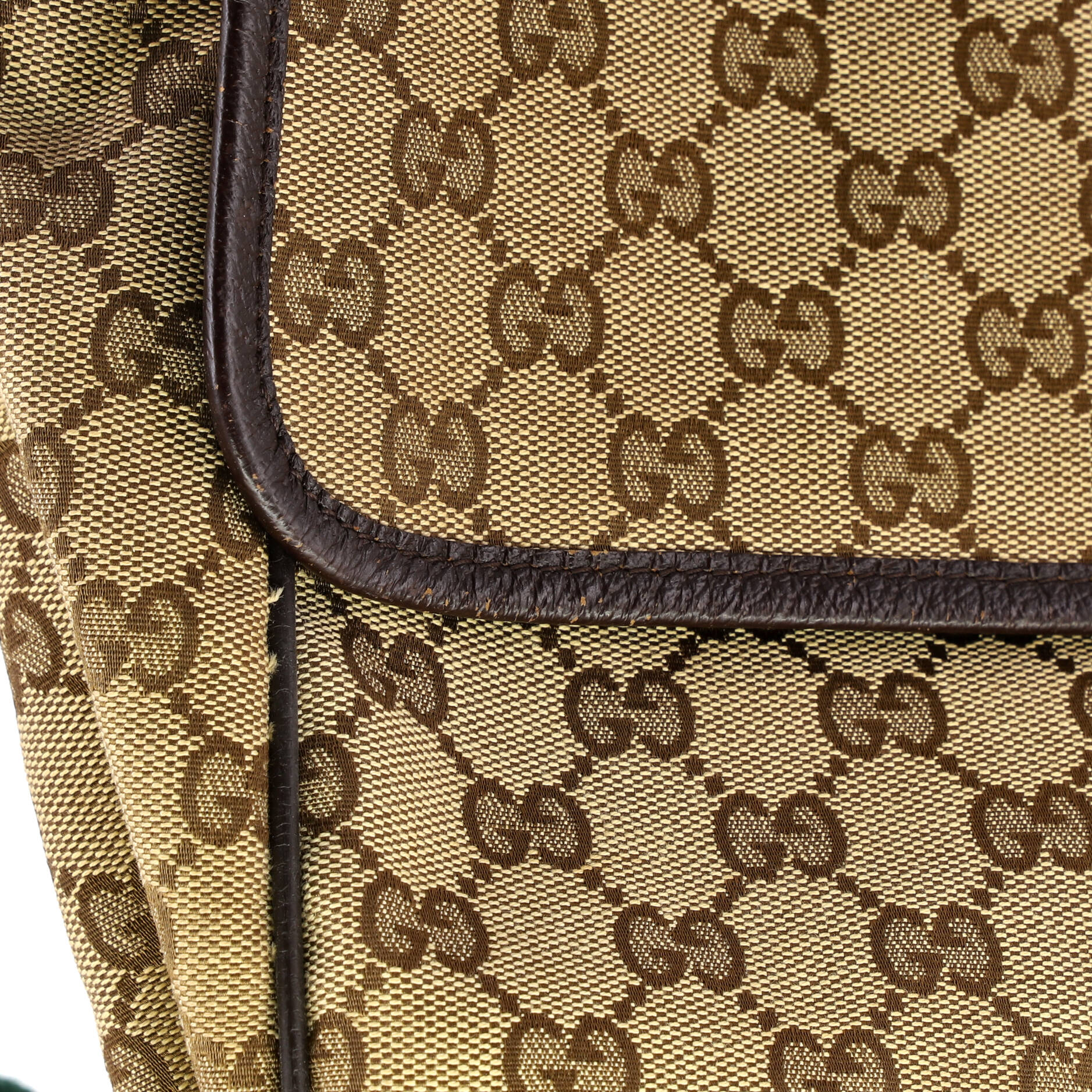 Web Strap Flap Messenger GG Canvas Medium