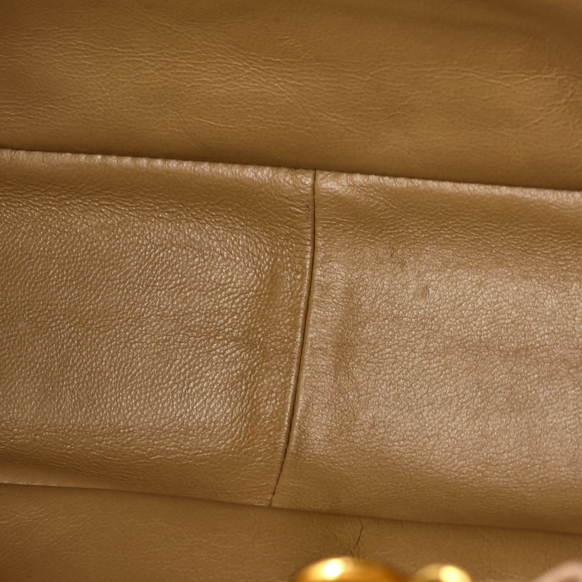 Vintage CC Lock Pocket Tote Quilted Lambskin Small