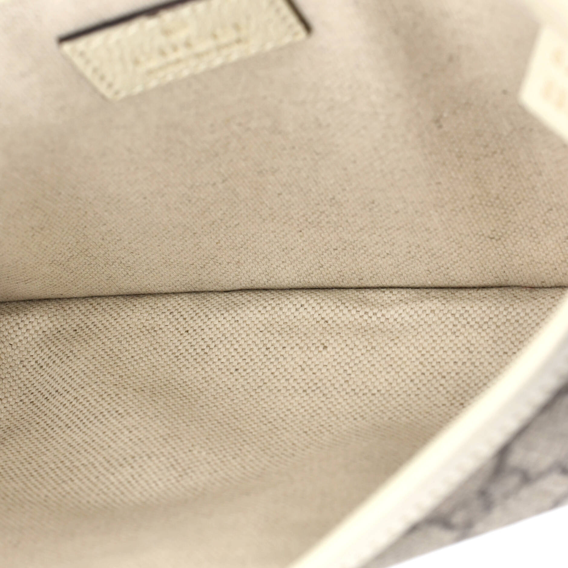 Ophidia Flap Belt Bag GG Coated Canvas with Leather