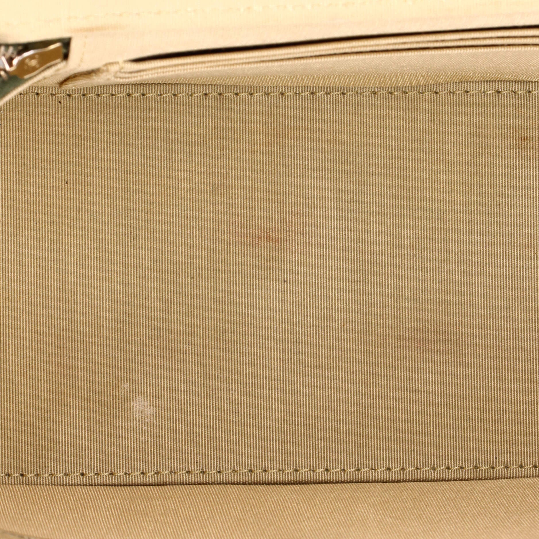 Pearl Crush Vanity Case with Chain Quilted Lambskin Small