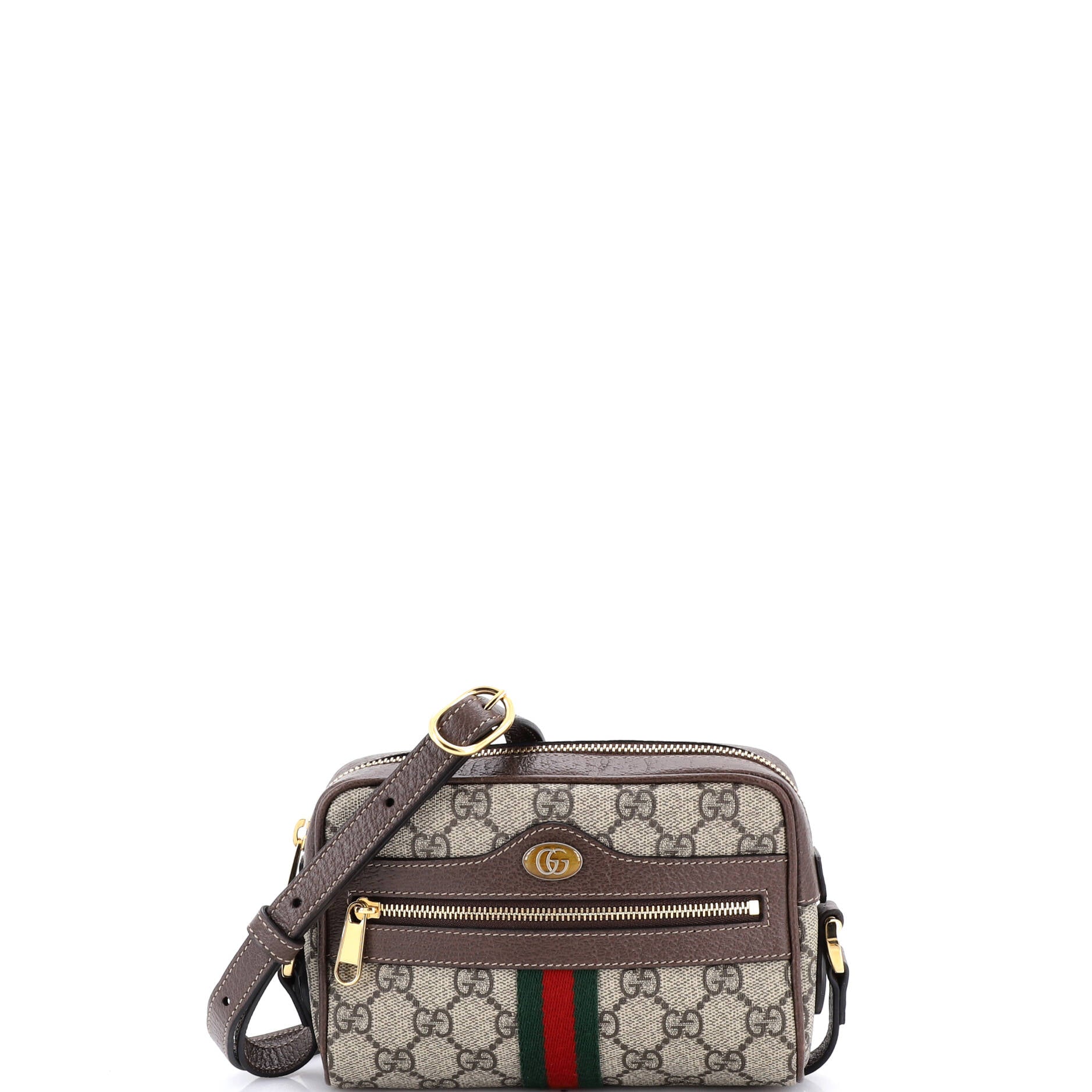 Ophidia Shoulder Bag GG Coated Canvas Mini