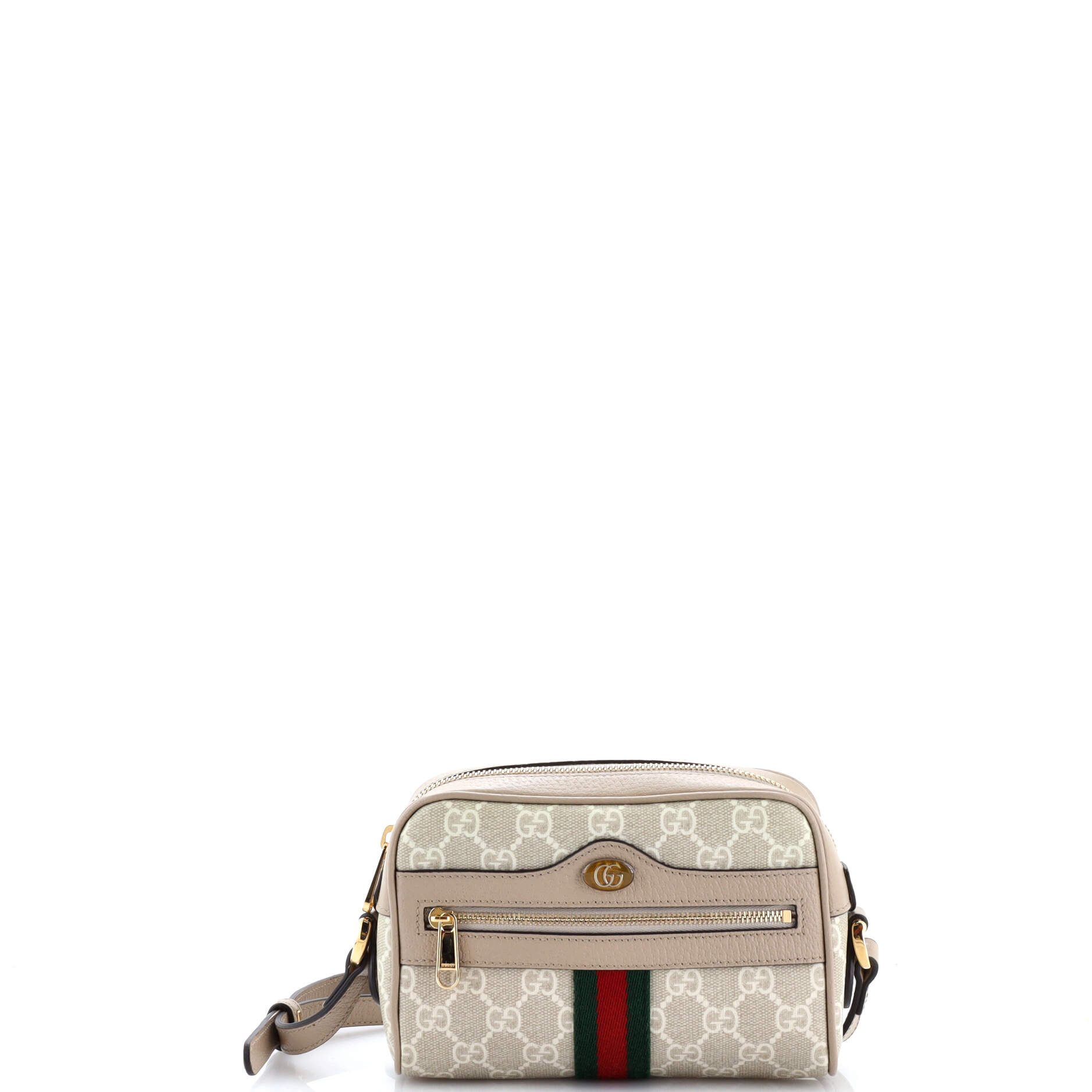 Ophidia Shoulder Bag GG Coated Canvas Mini
