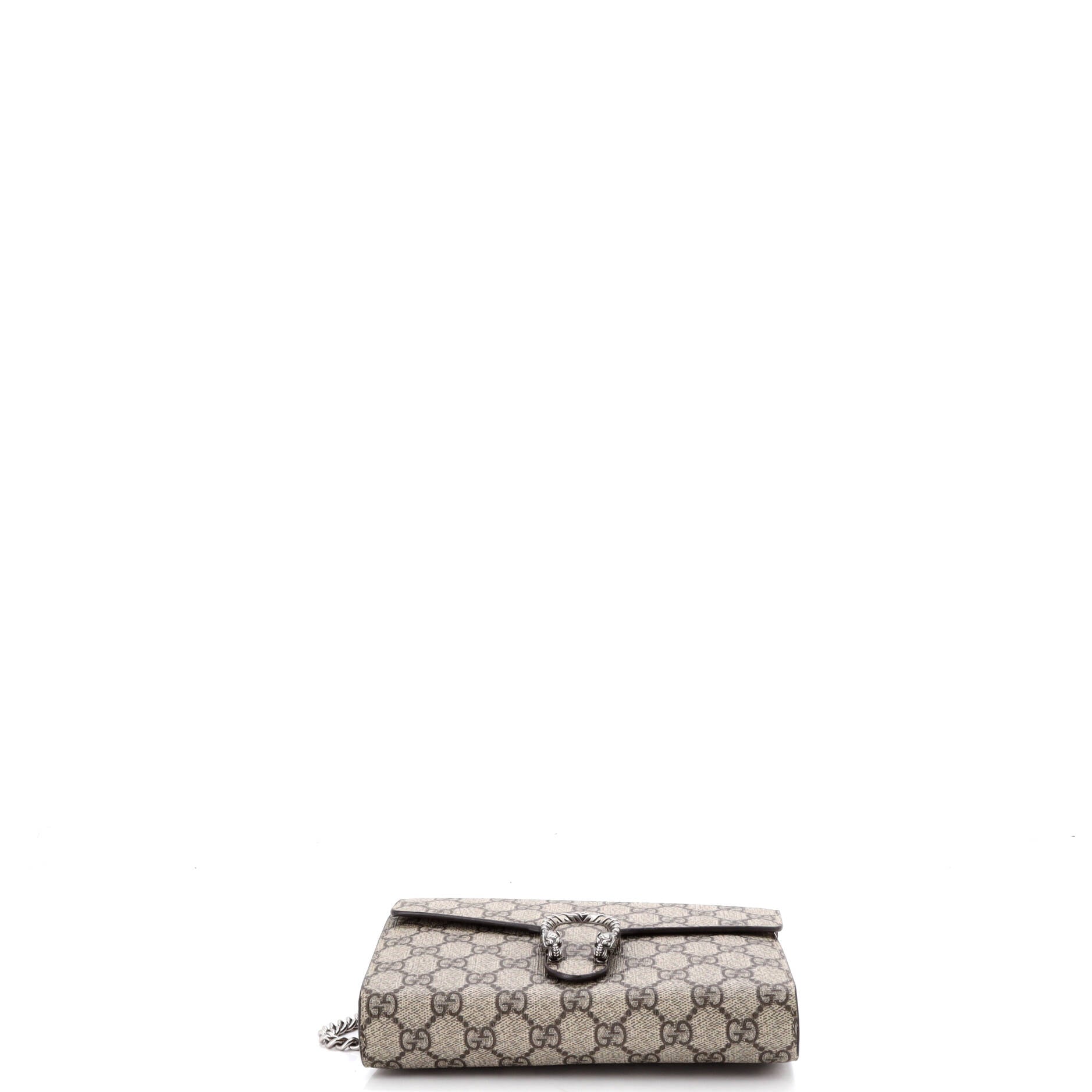 Dionysus Chain Wallet GG Coated Canvas Small