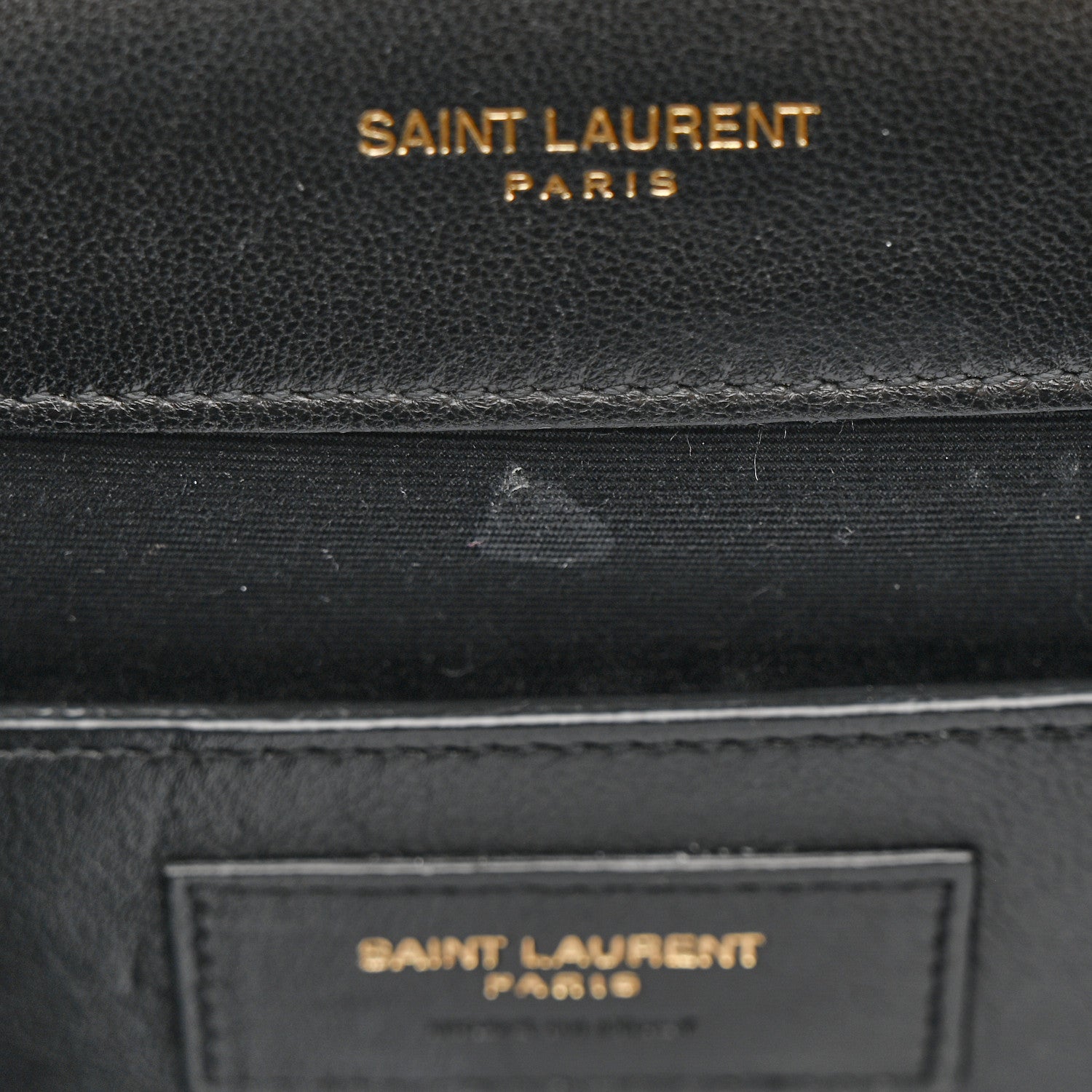 Lambskin Mixed Matelasse Triquilt Small Monogram Satchel Black