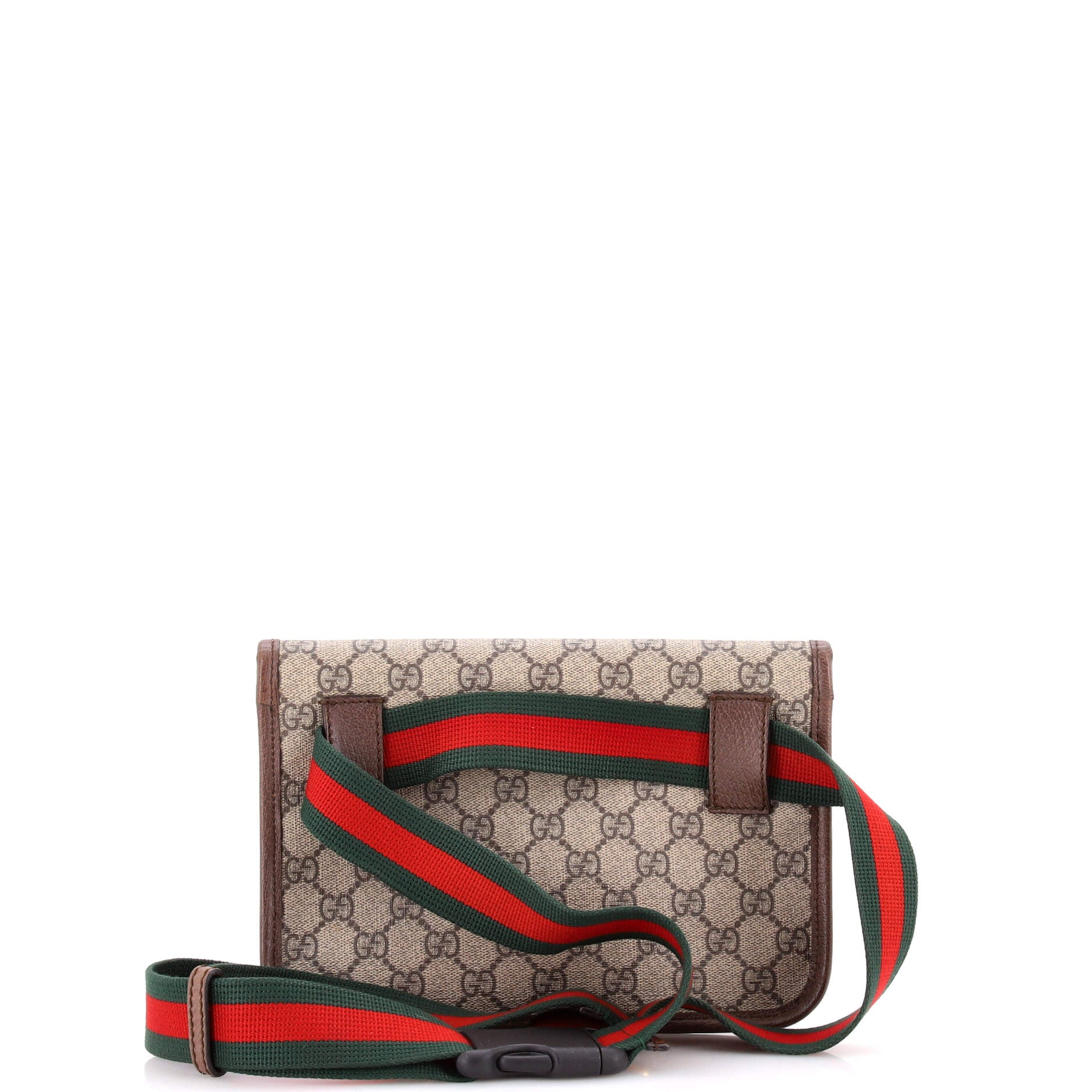 Neo Vintage Flap Belt Bag GG Coated Canvas