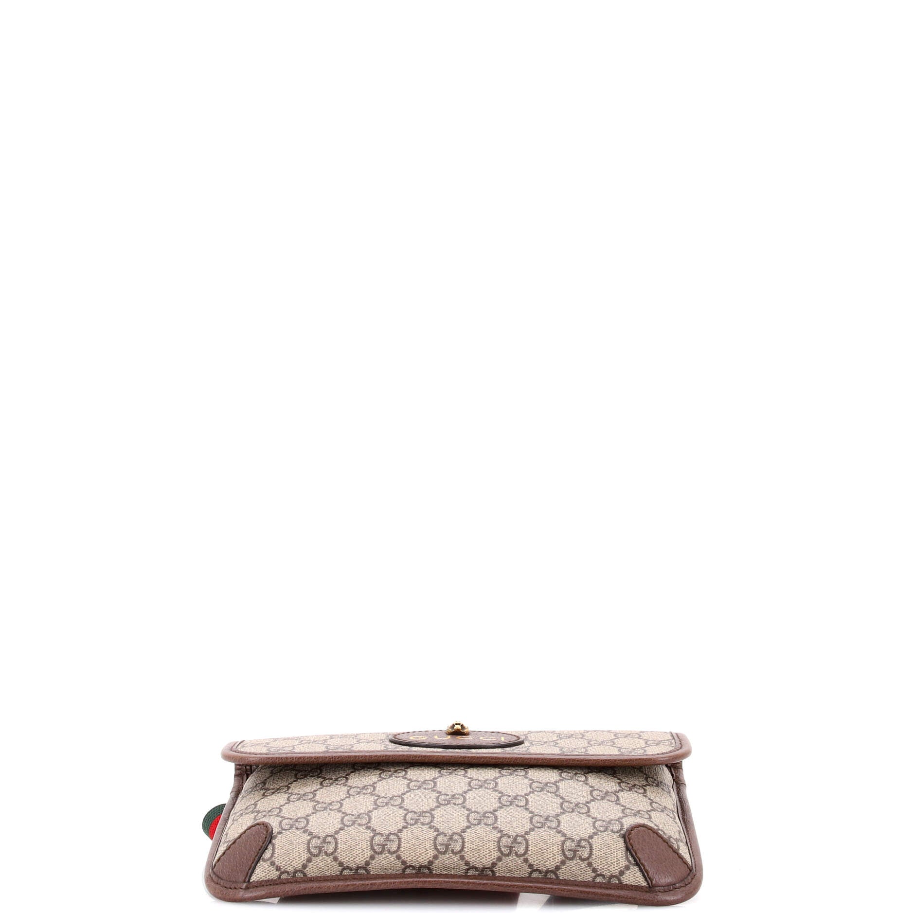 Neo Vintage Flap Belt Bag GG Coated Canvas