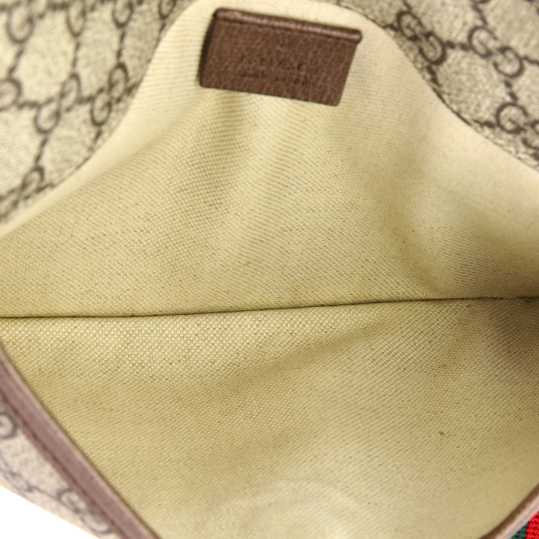 Neo Vintage Flap Belt Bag GG Coated Canvas