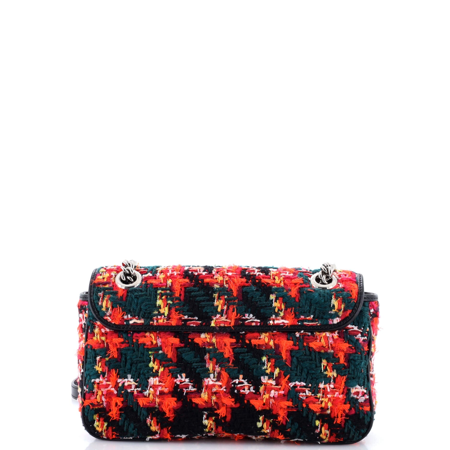 GG Marmont Flap Bag Tweed Small