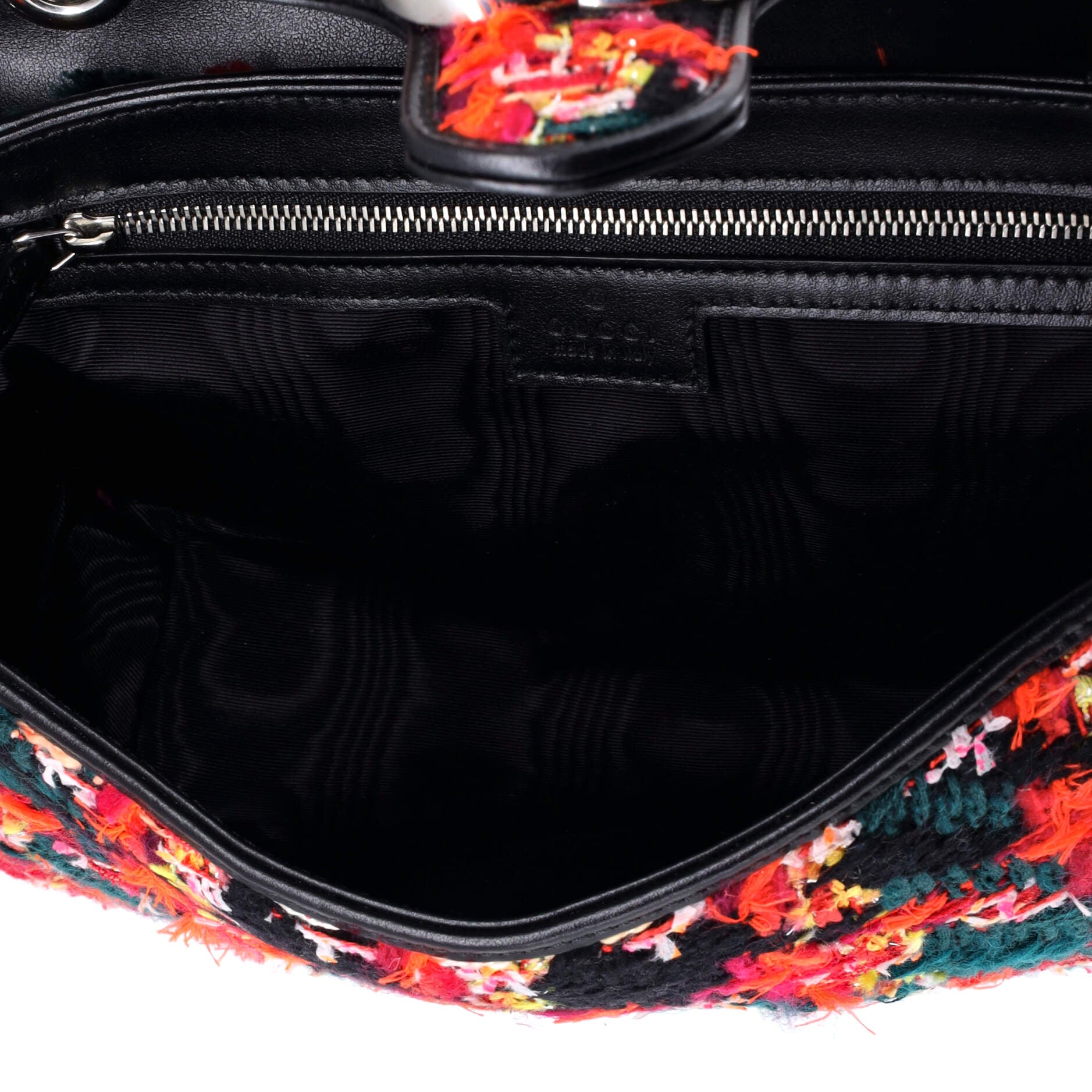 GG Marmont Flap Bag Tweed Small