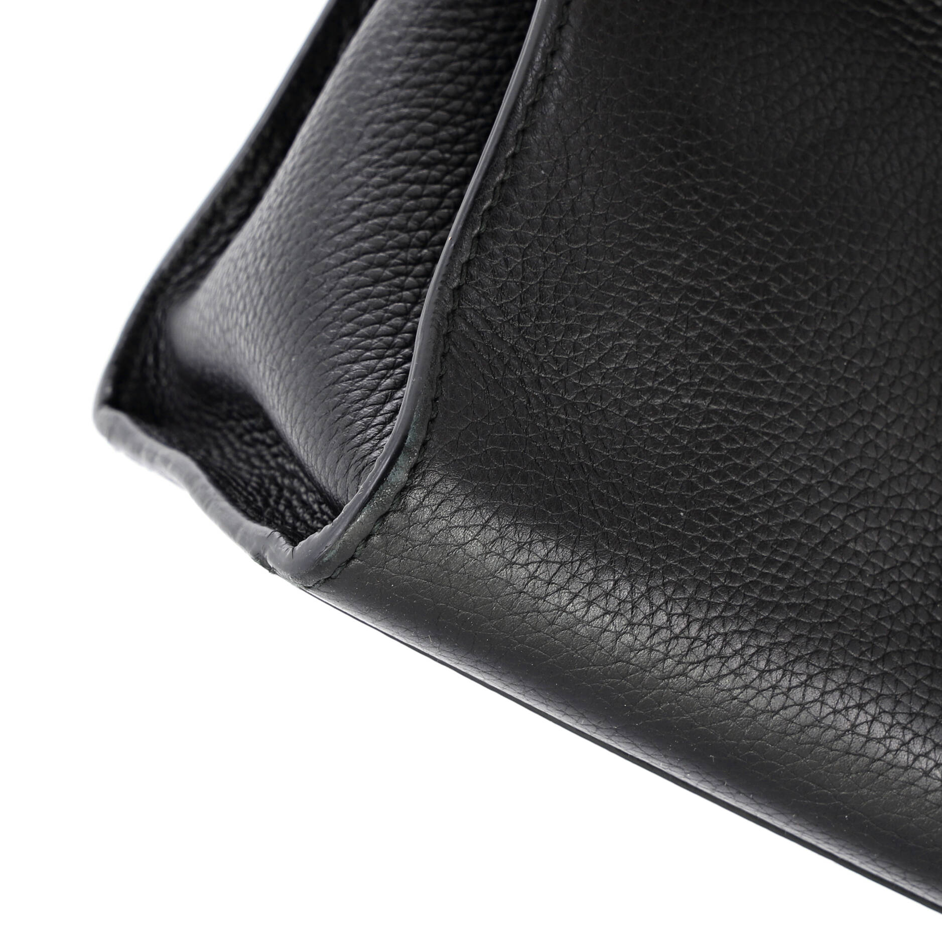 GG Marmont Top Handle Bag Leather Small