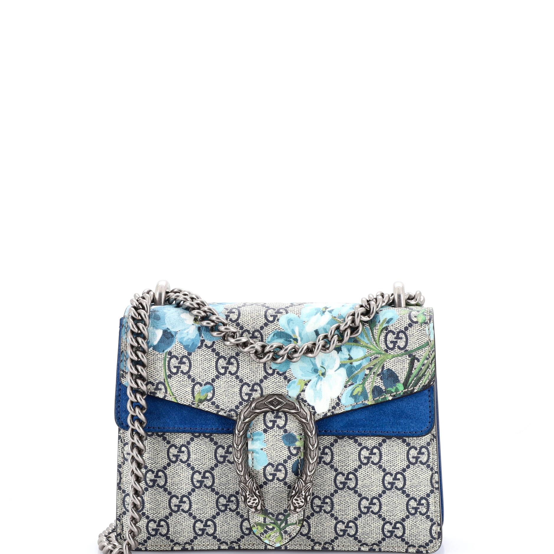 Dionysus Bag Blooms Print GG Coated Canvas Mini
