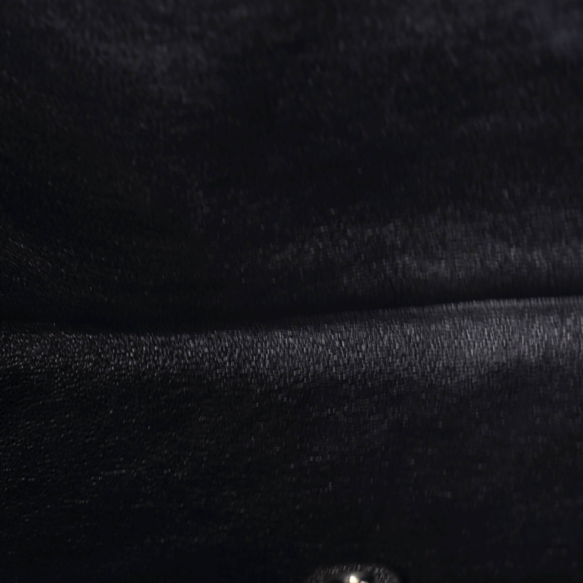 Classic Flap Clutch Quilted Caviar