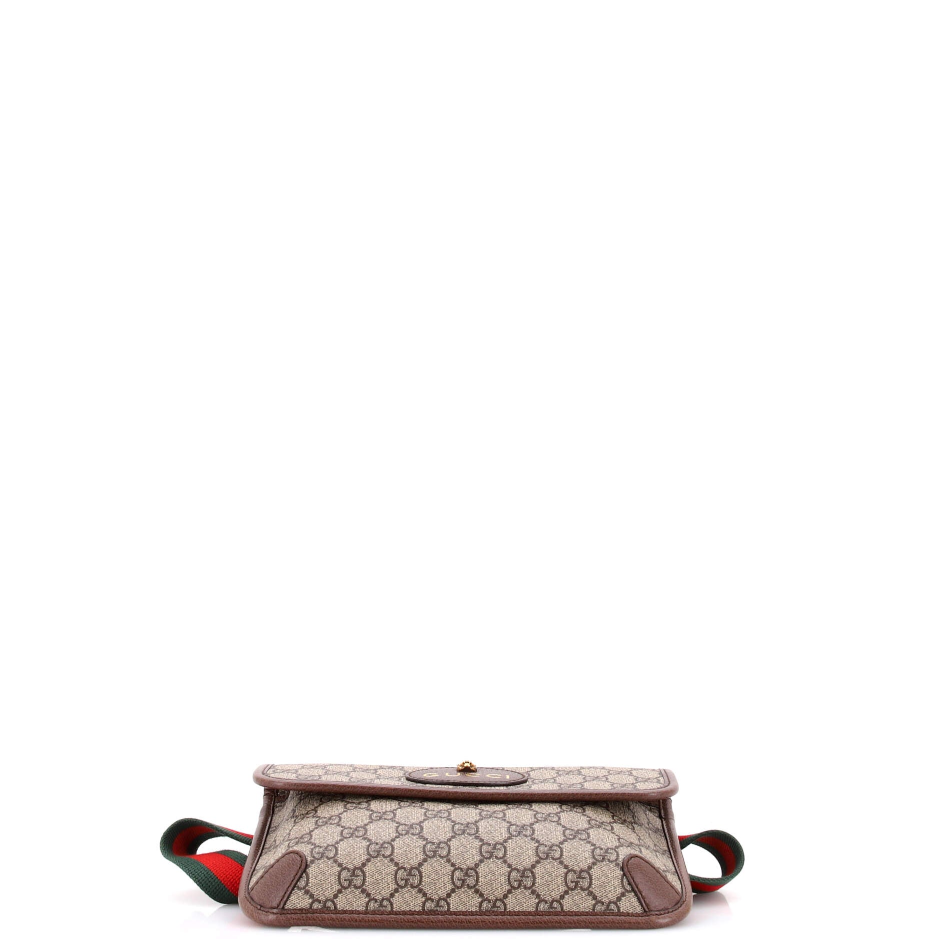 Neo Vintage Flap Belt Bag GG Coated Canvas