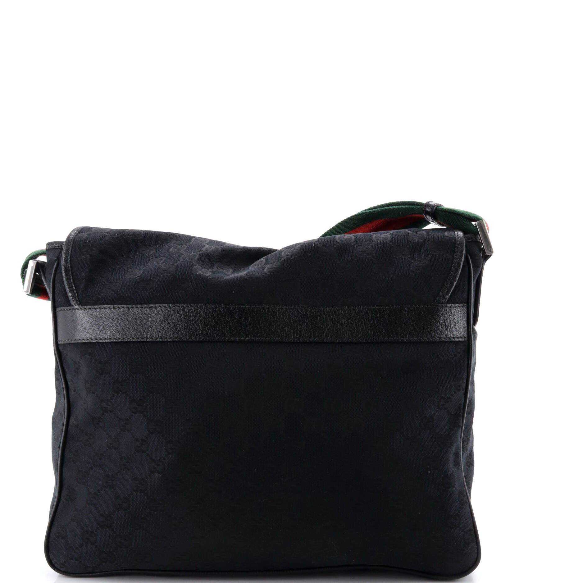 Web Strap Flap Messenger GG Canvas Medium