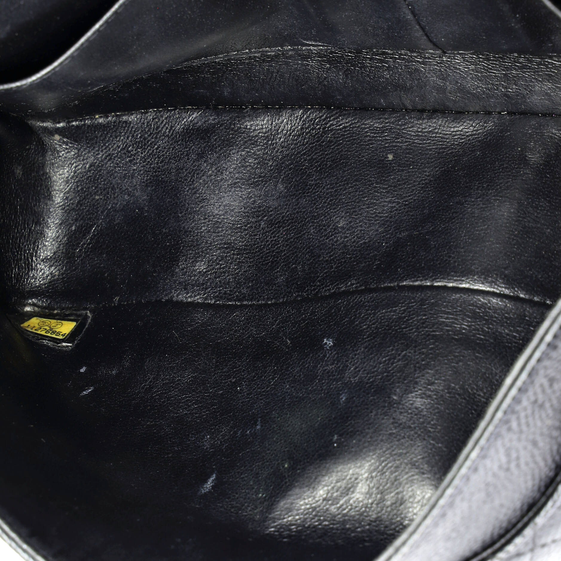 Vintage Classic Double Flap Bag Quilted Caviar Medium
