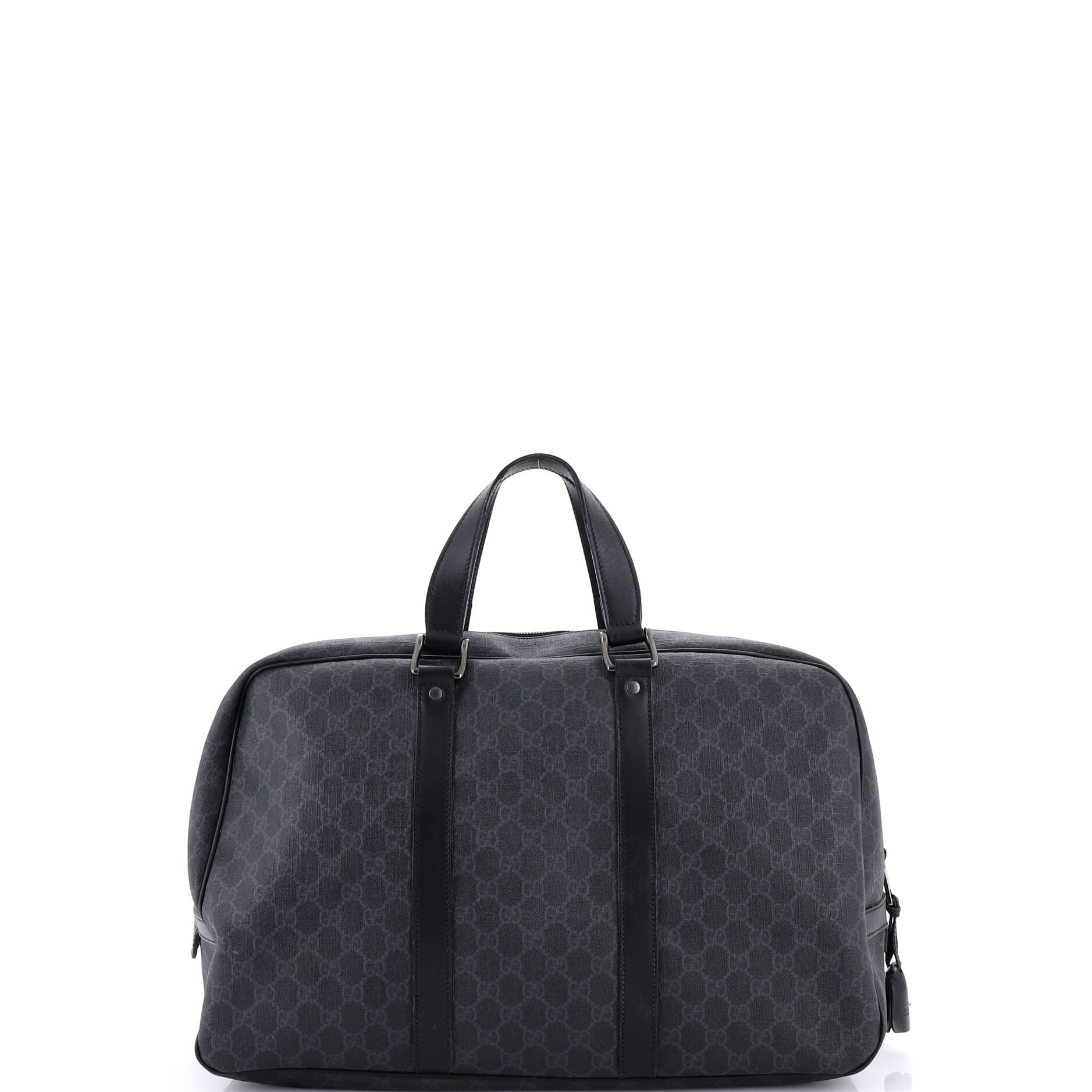 Zip Weekender Tote GG Coated Canvas Large
