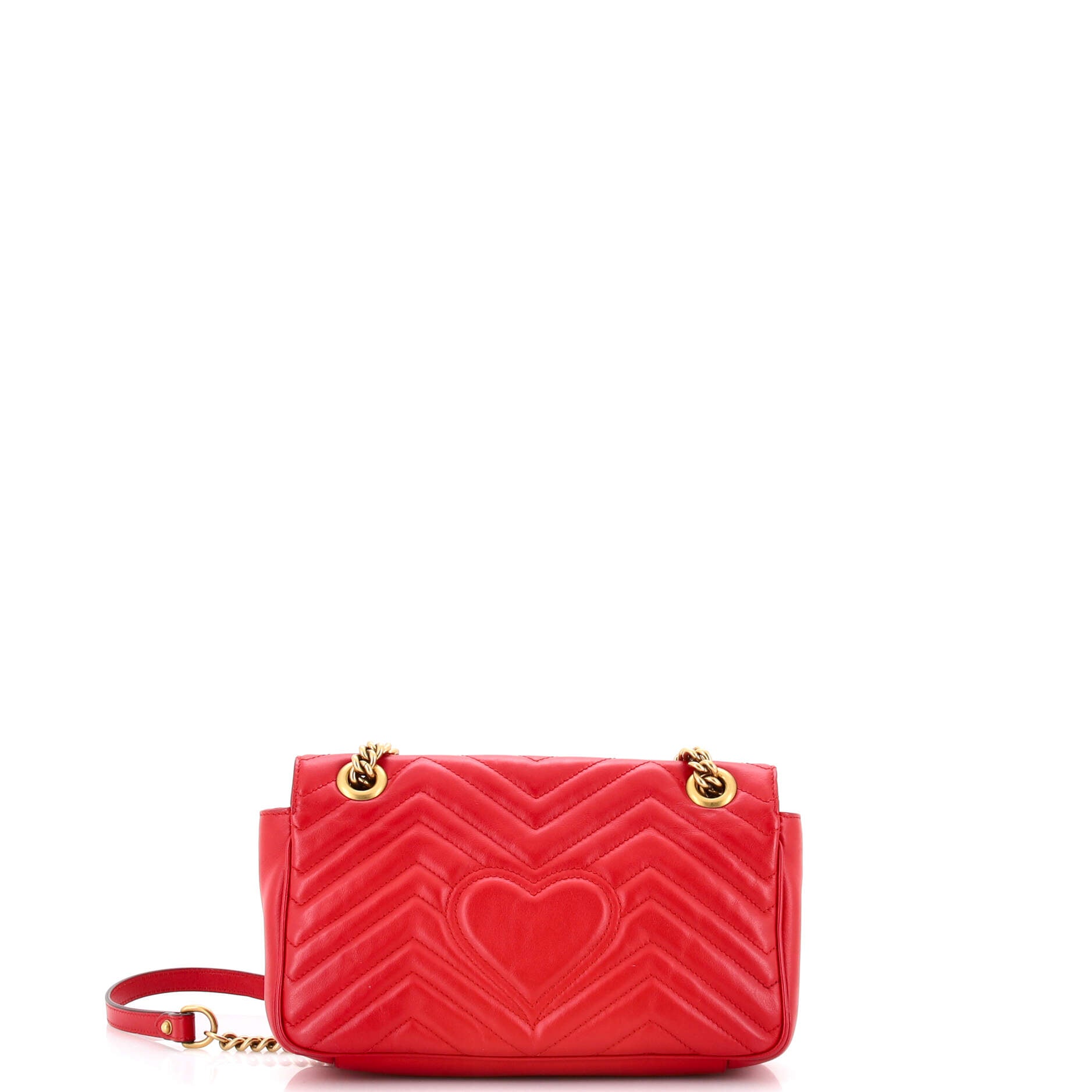 GG Marmont Flap Bag Matelasse Leather Small